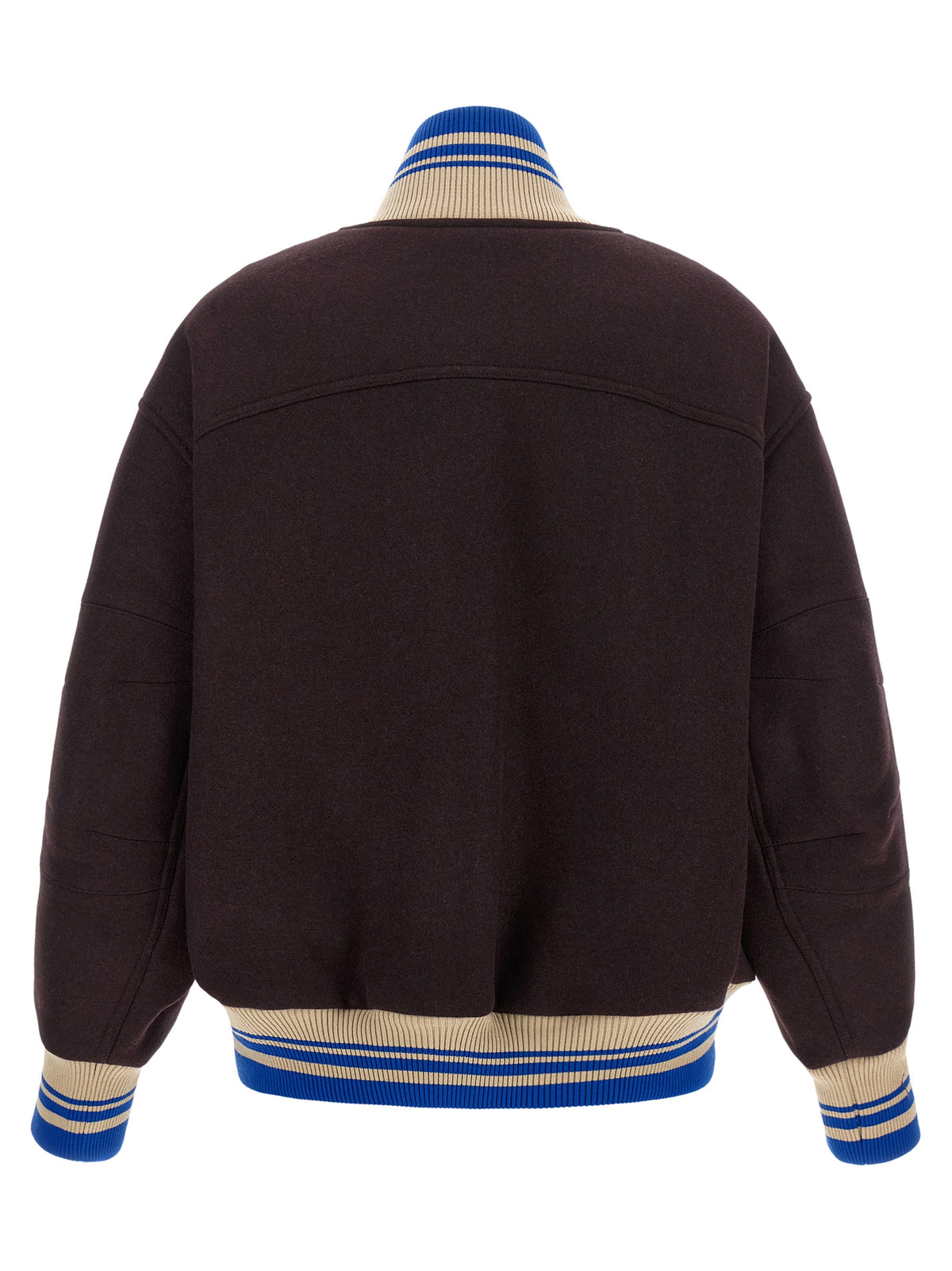 Dries Van Noten Purple Wool Bomber