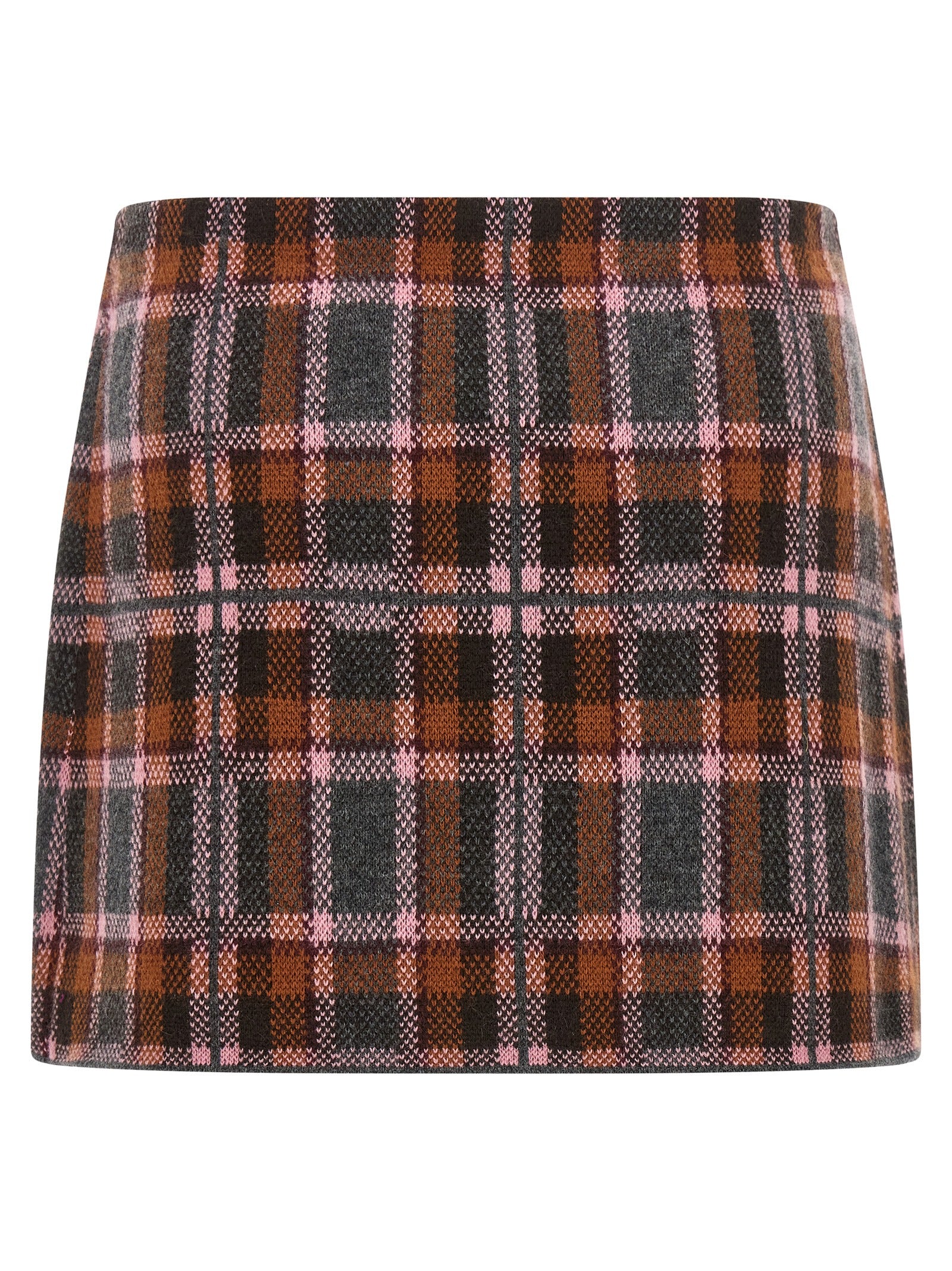 Guest in Residence Brown Wool Long Skirt