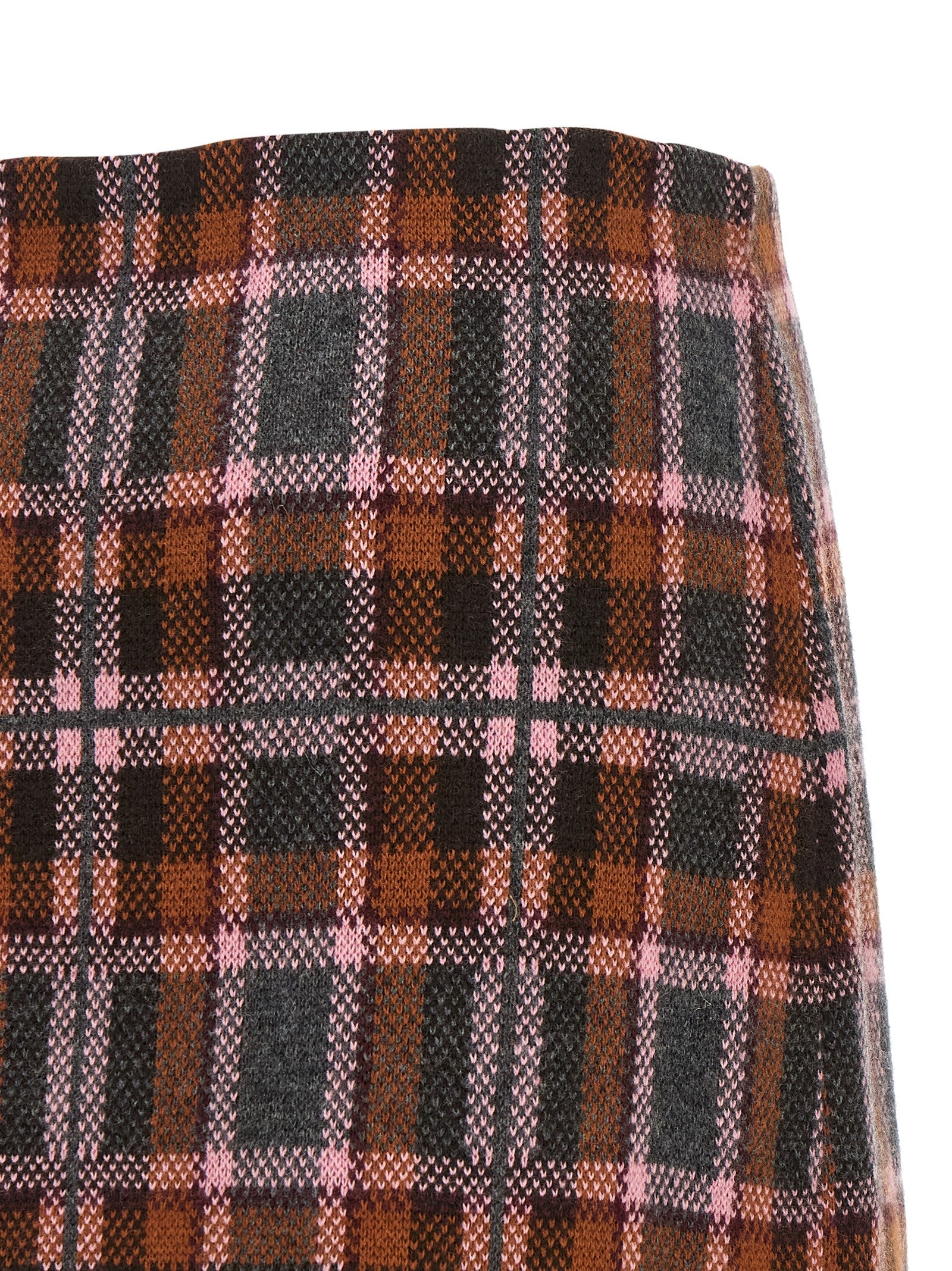 Guest in Residence Brown Wool Long Skirt