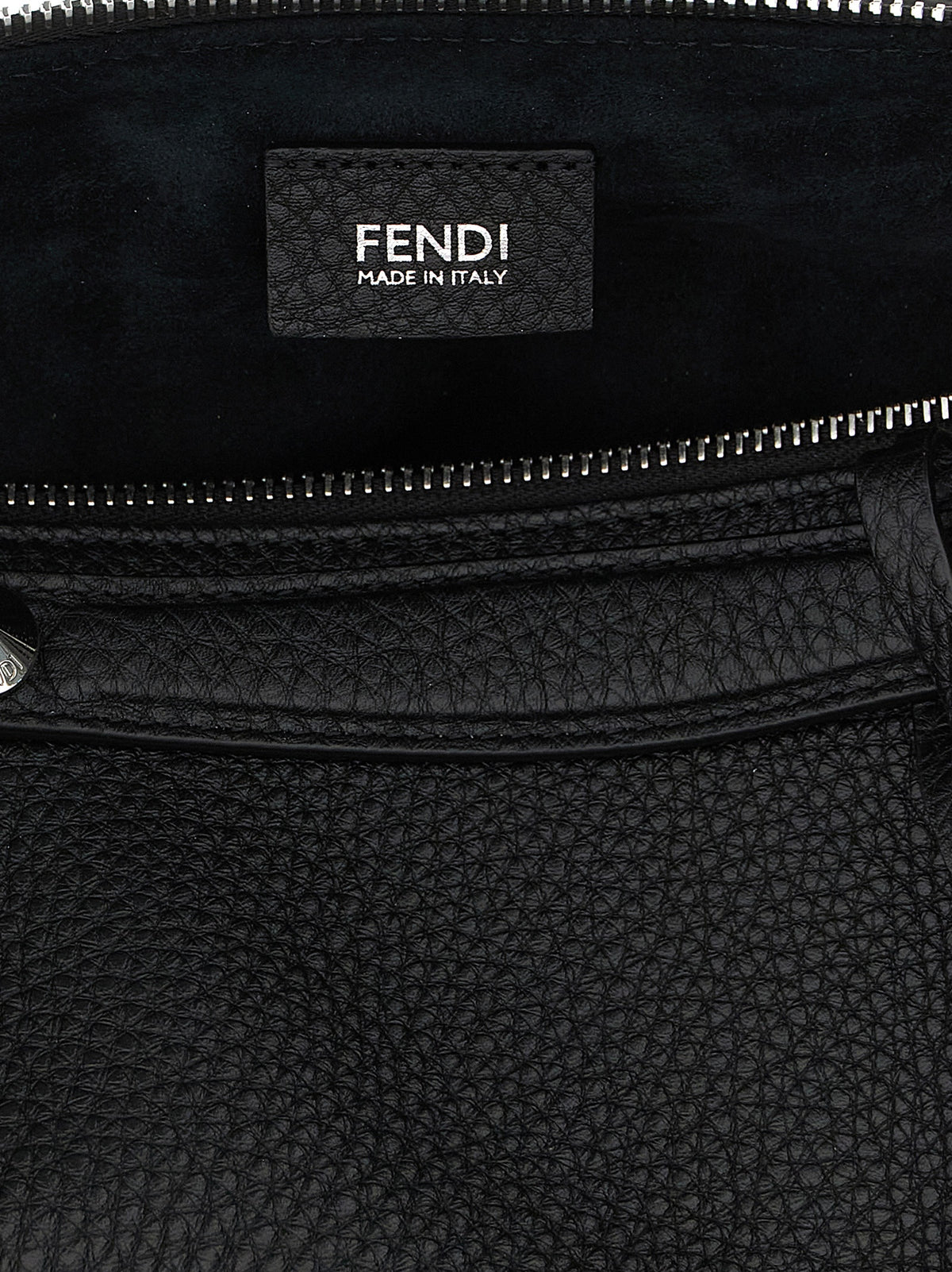 Fendi Black Calfskin Handbag