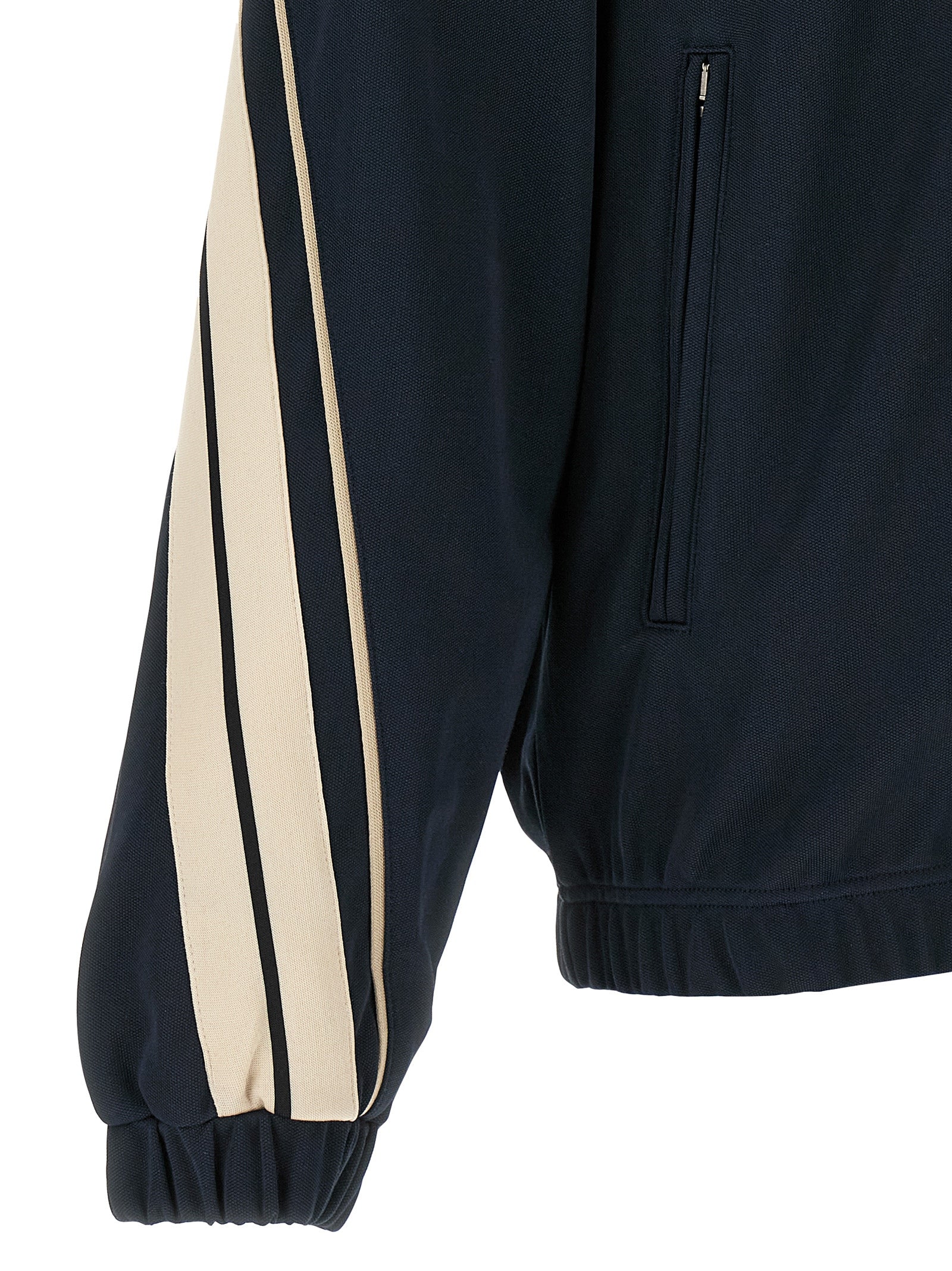 Palm Angels Blue Polyester Sweatshirt