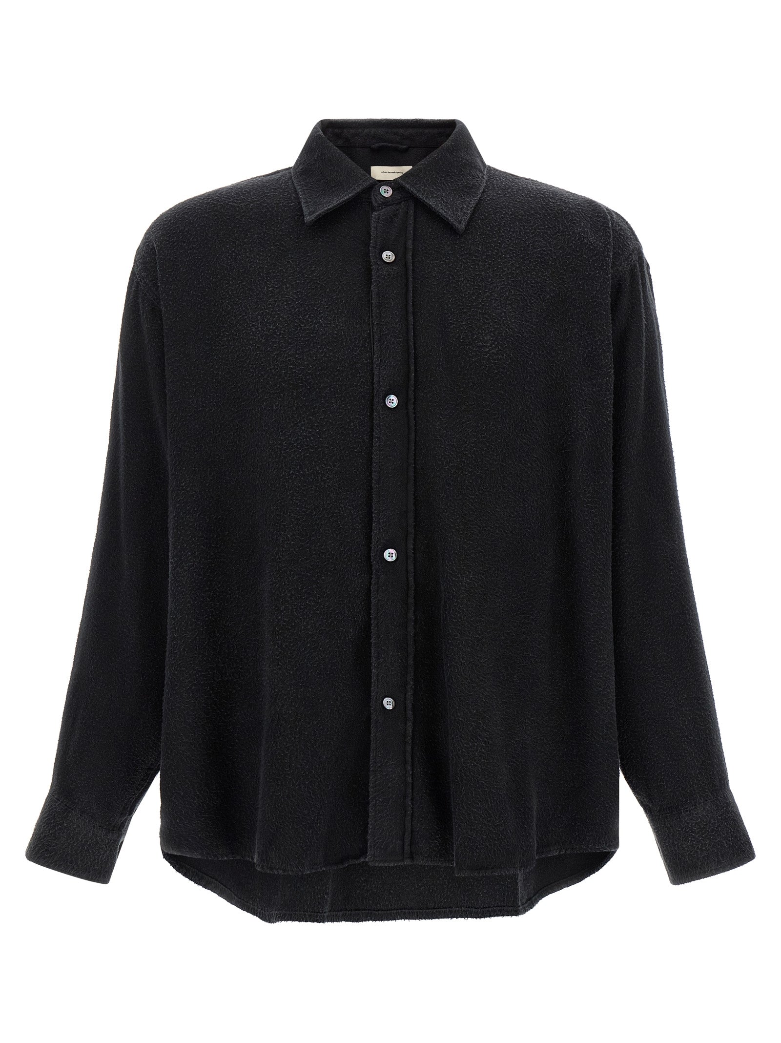MFPEN Black Lyocell Blouse