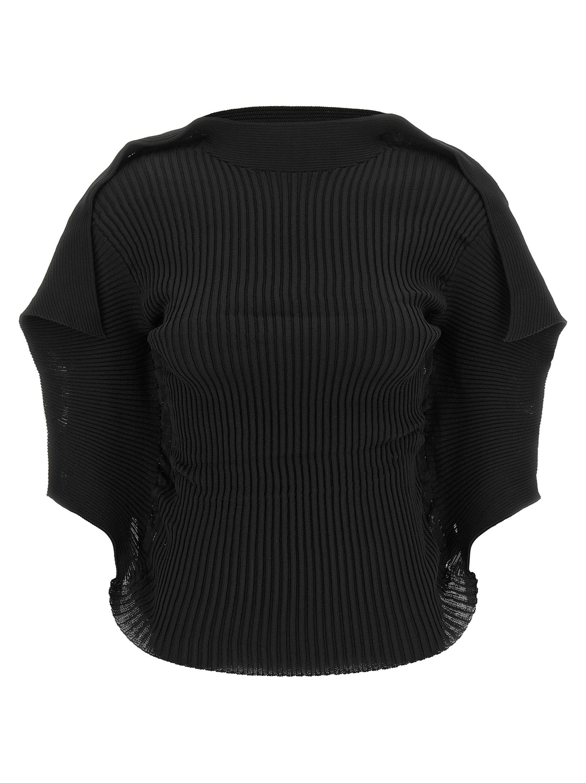 Issey Miyake Black Polyester T-Shirt