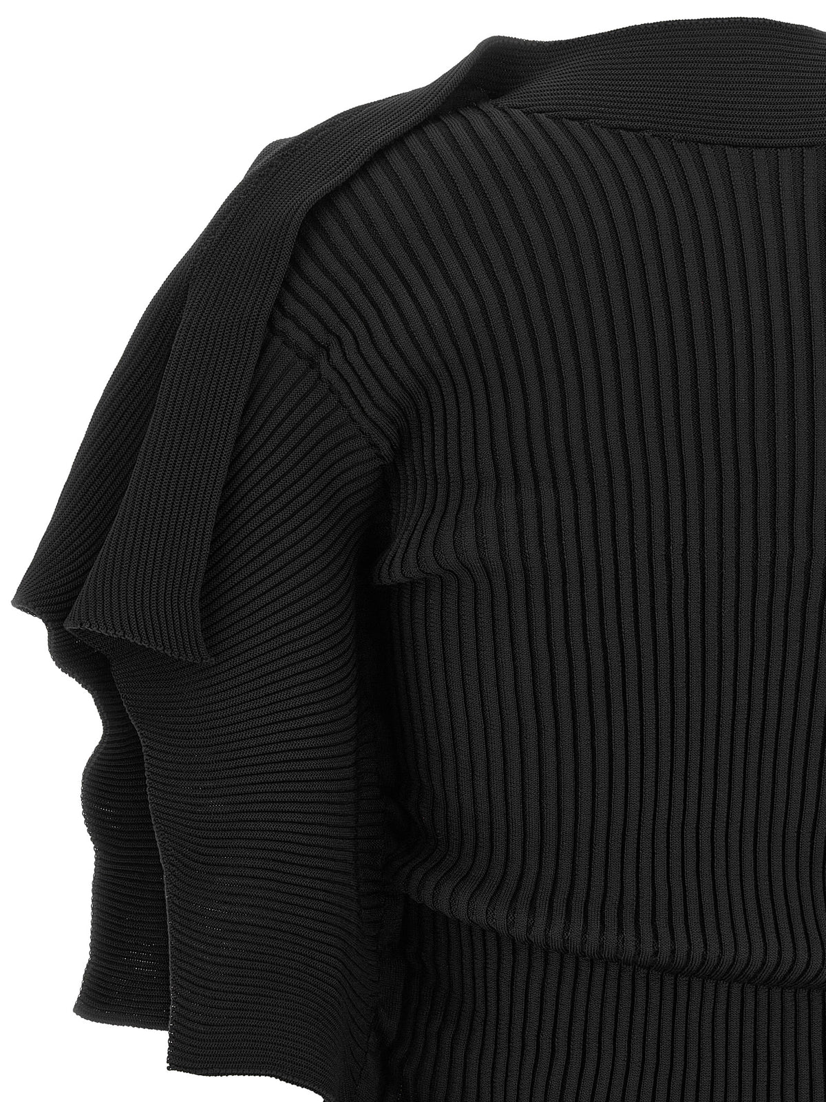 Issey Miyake Black Polyester T-Shirt