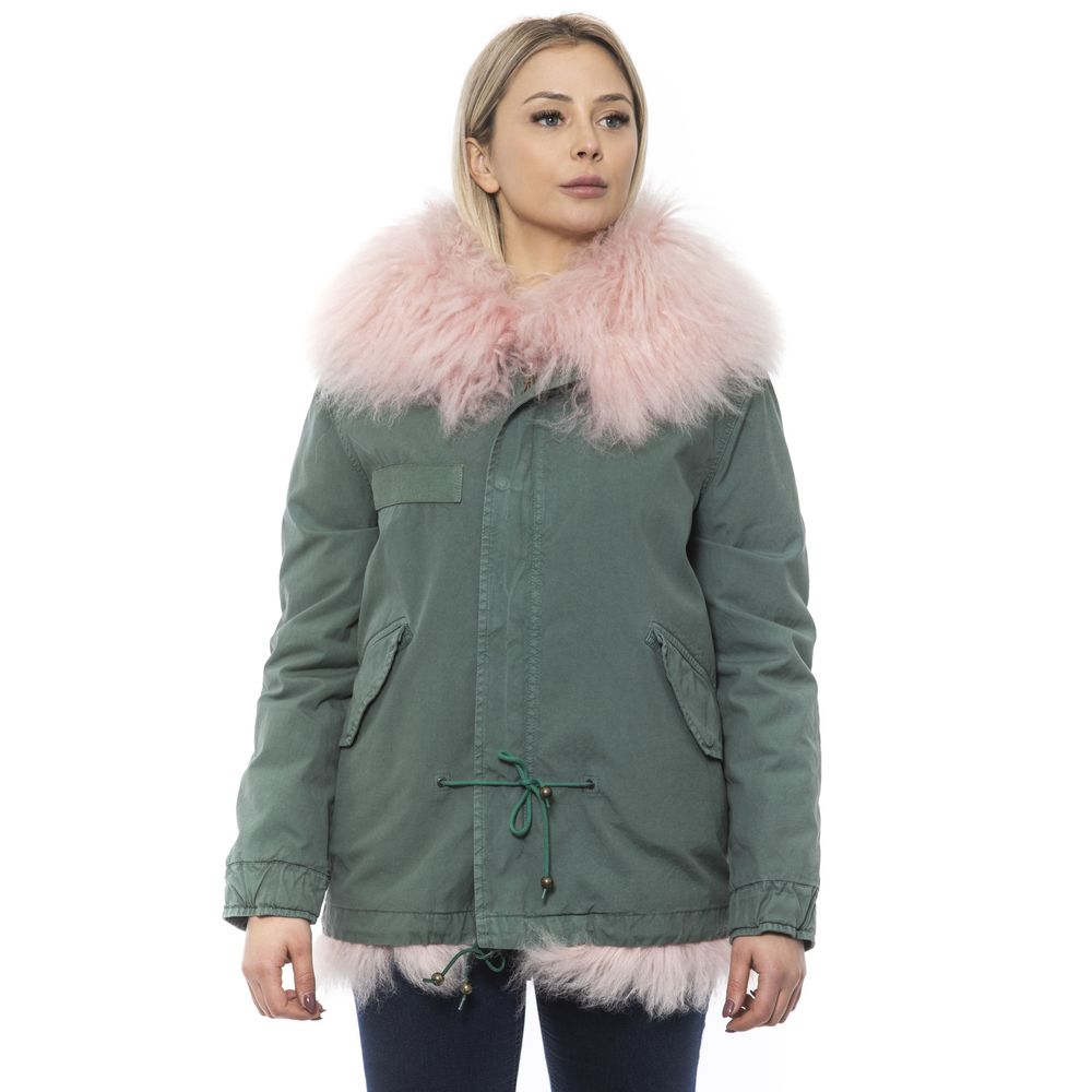 Mr&Mrs Italy Green Cotton Women Jacket