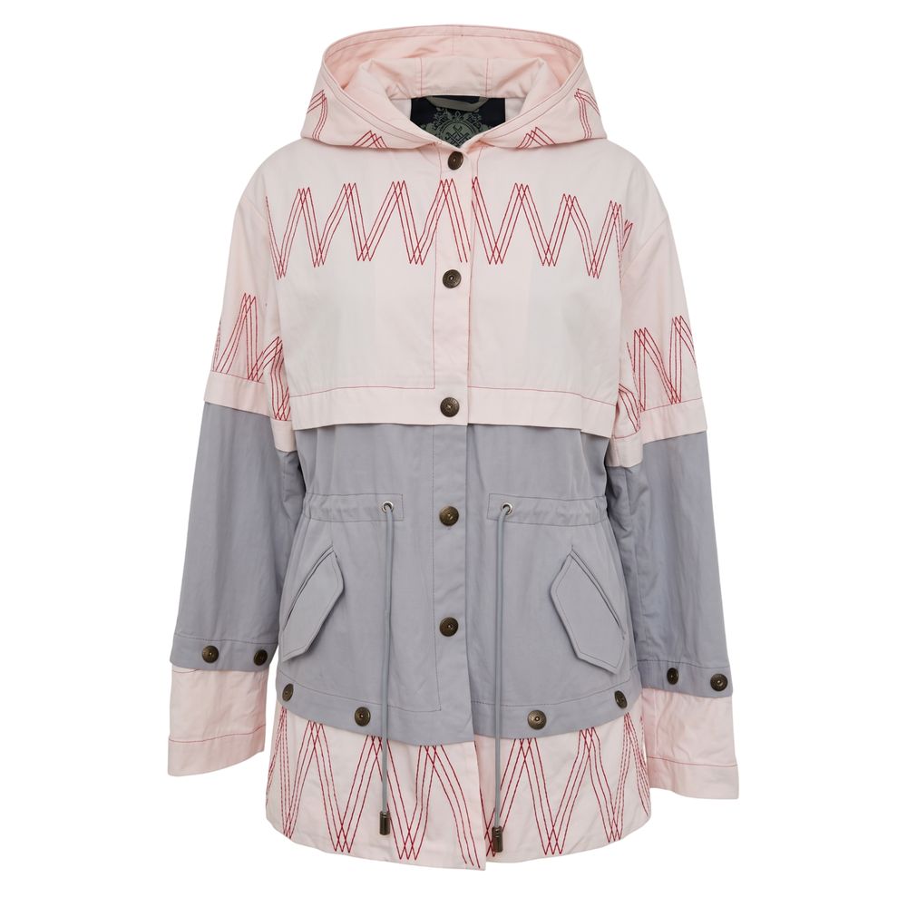Mr&Mrs Italy Pink Cotton Women Jacket