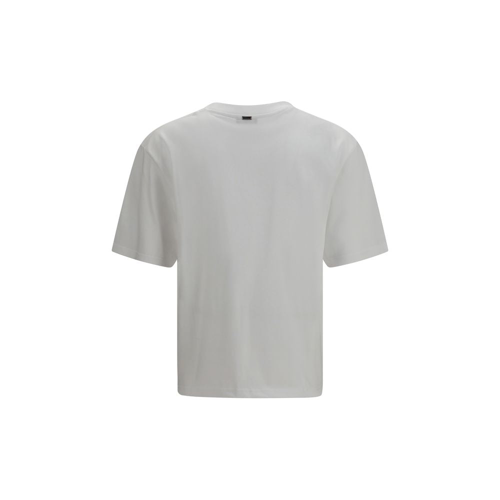 Herno White Cotton T-Shirt