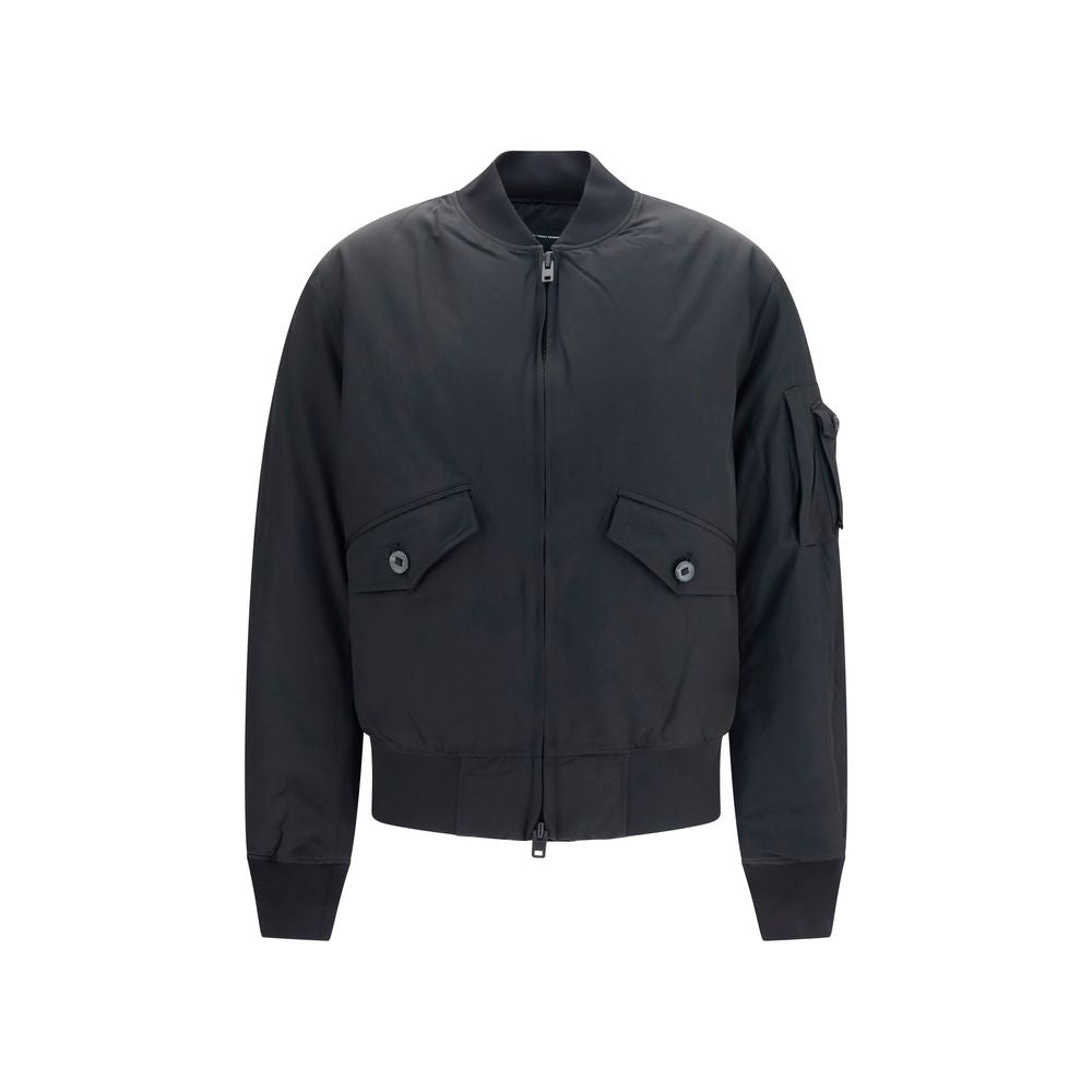 Y-3 Black Polyamide Bomber