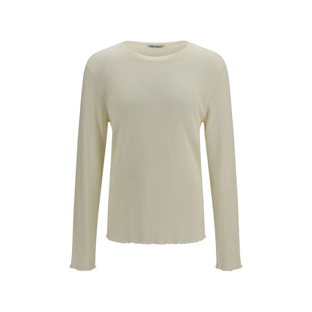 Our Legacy Beige Cotton Sweatshirt