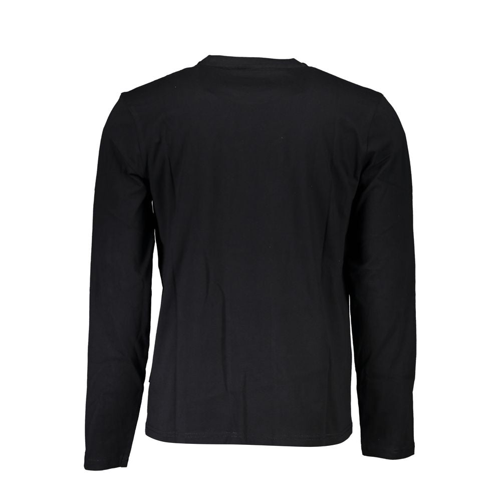 Napapijri Black Cotton Men's T-Shirt
