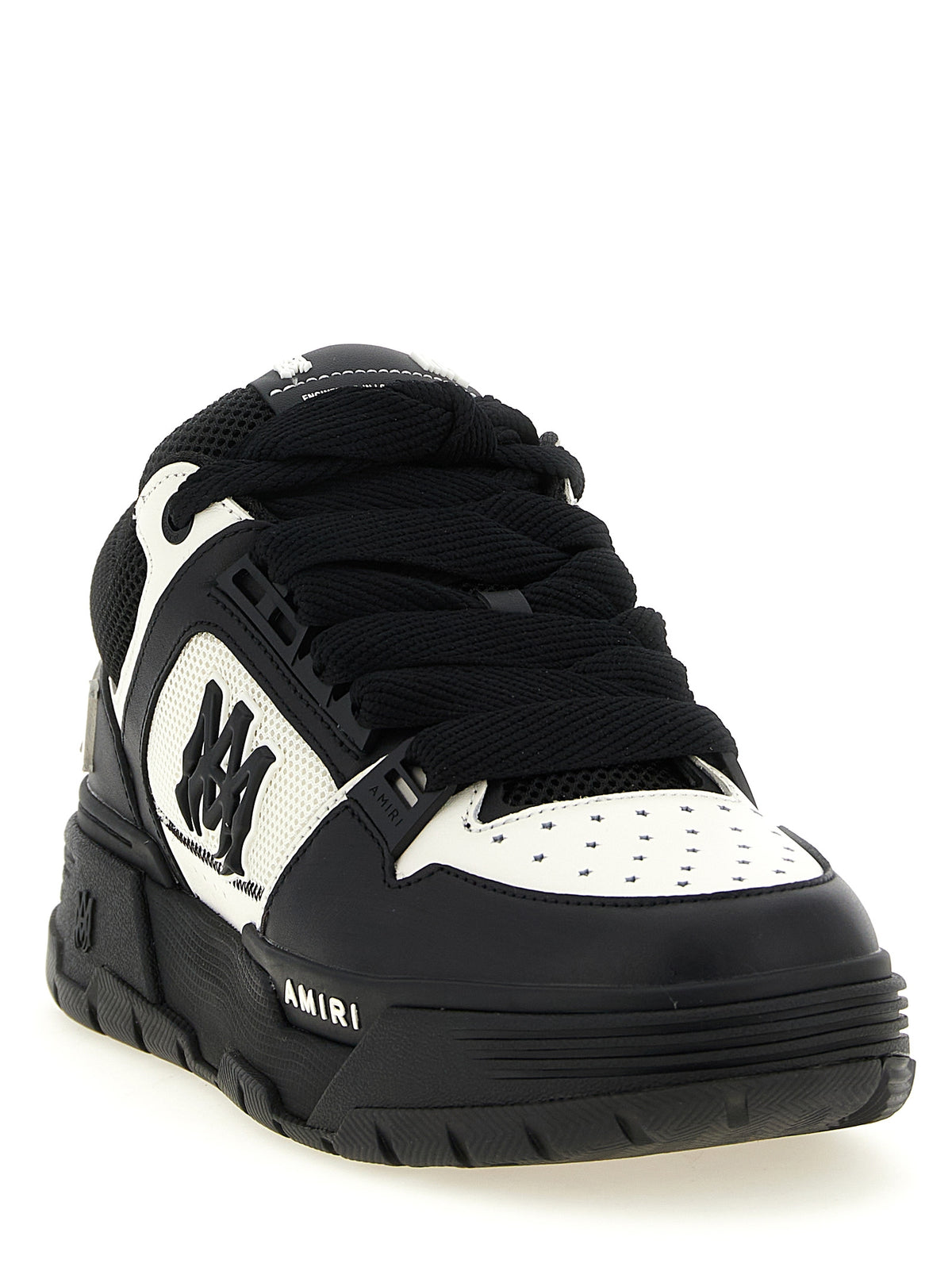 Amiri Bicolor Bovine Leather Athletic Sneakers