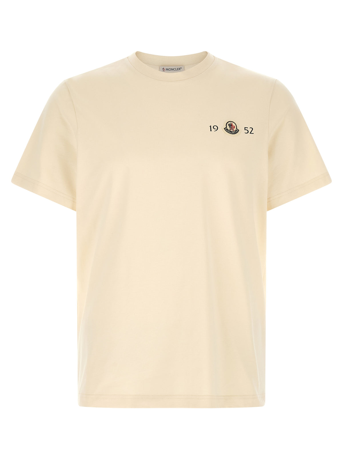 Moncler White Cotton T-Shirt