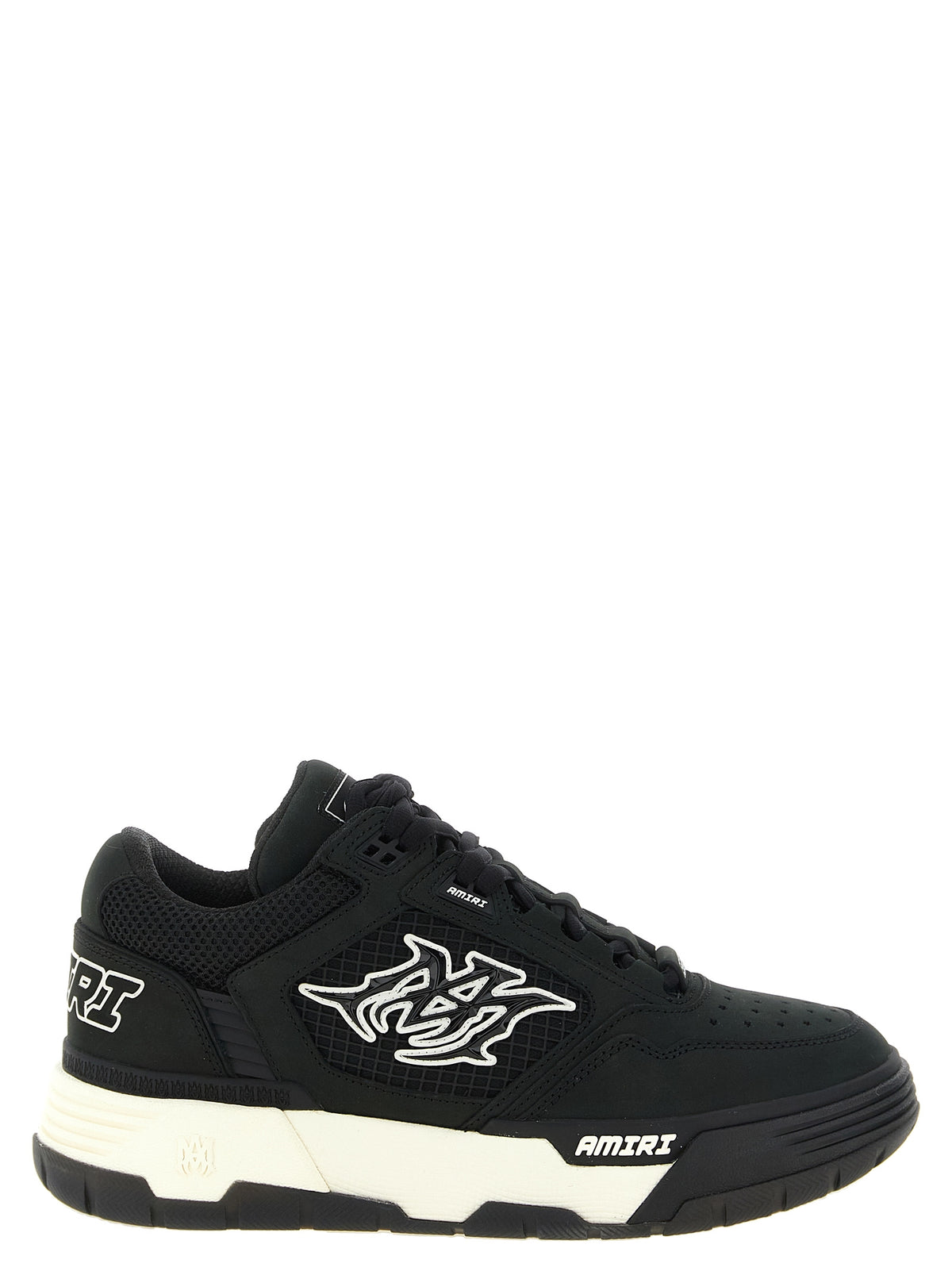 Amiri Bicolor Calfskin Athletic Sneakers