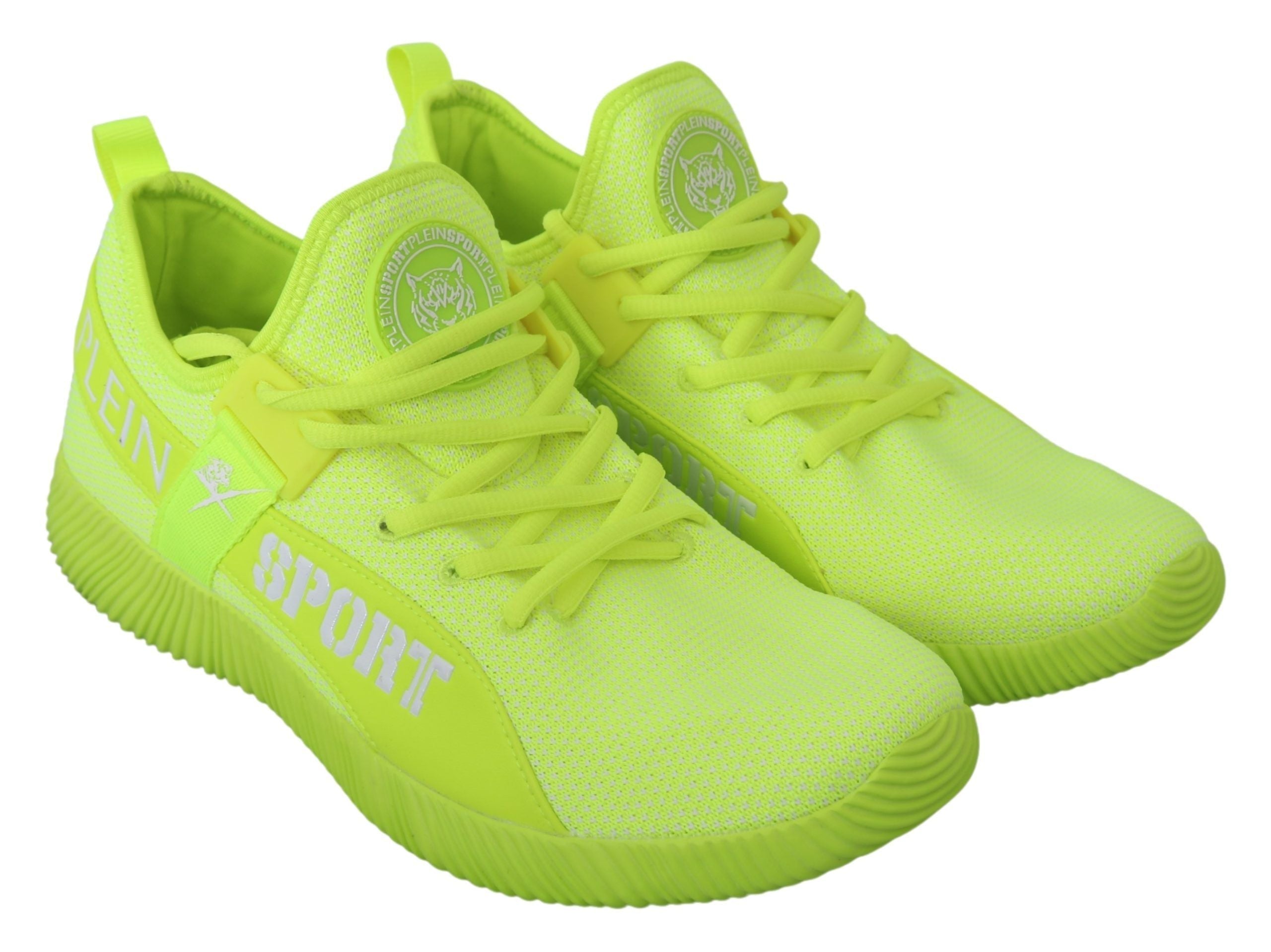 Philipp Plein Green CARTER Logo Hi-Top Sneakers Shoes LUNESCAPE