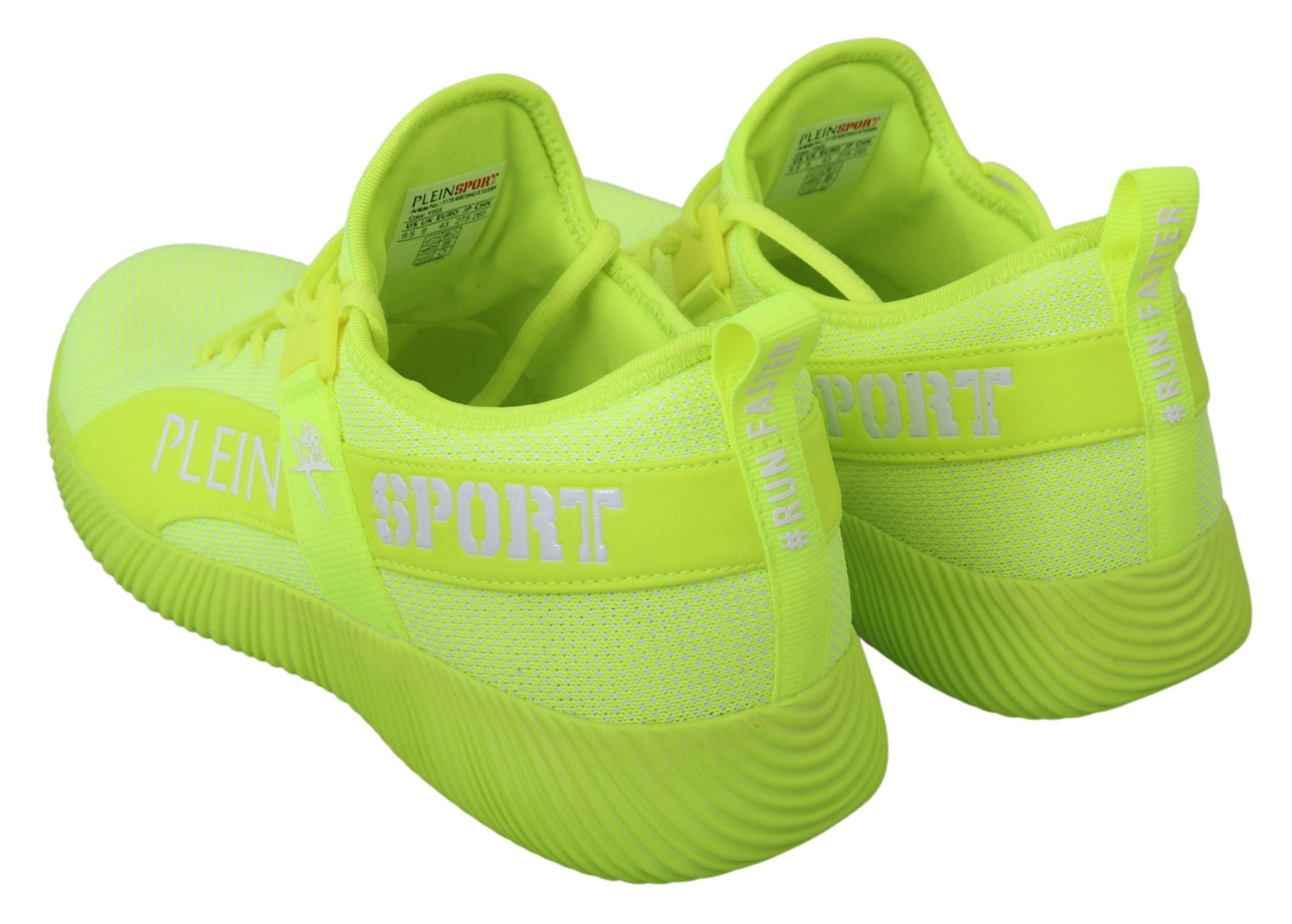 Philipp Plein Green CARTER Logo Hi-Top Sneakers Shoes LUNESCAPE