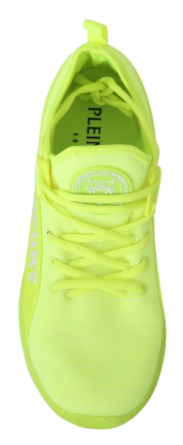 Philipp Plein Green CARTER Logo Hi-Top Sneakers Shoes LUNESCAPE