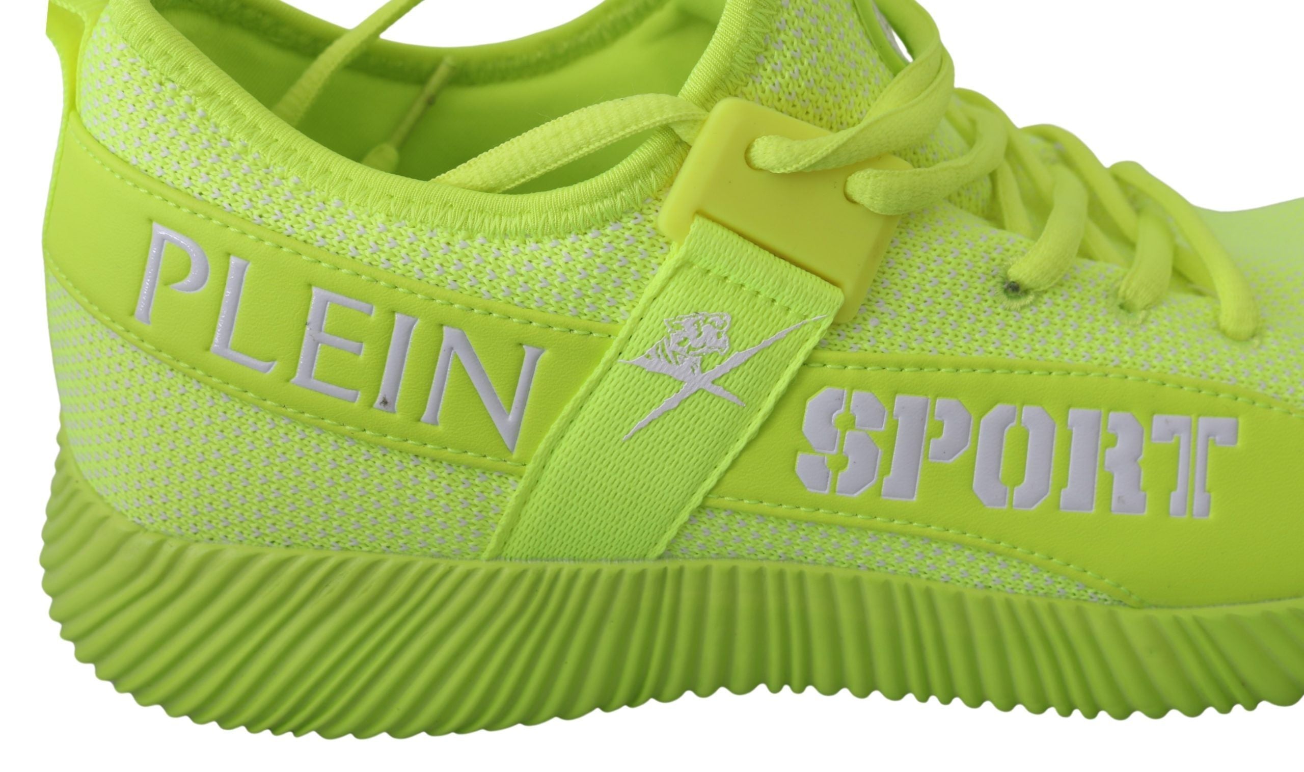 Philipp Plein Green CARTER Logo Hi-Top Sneakers Shoes LUNESCAPE