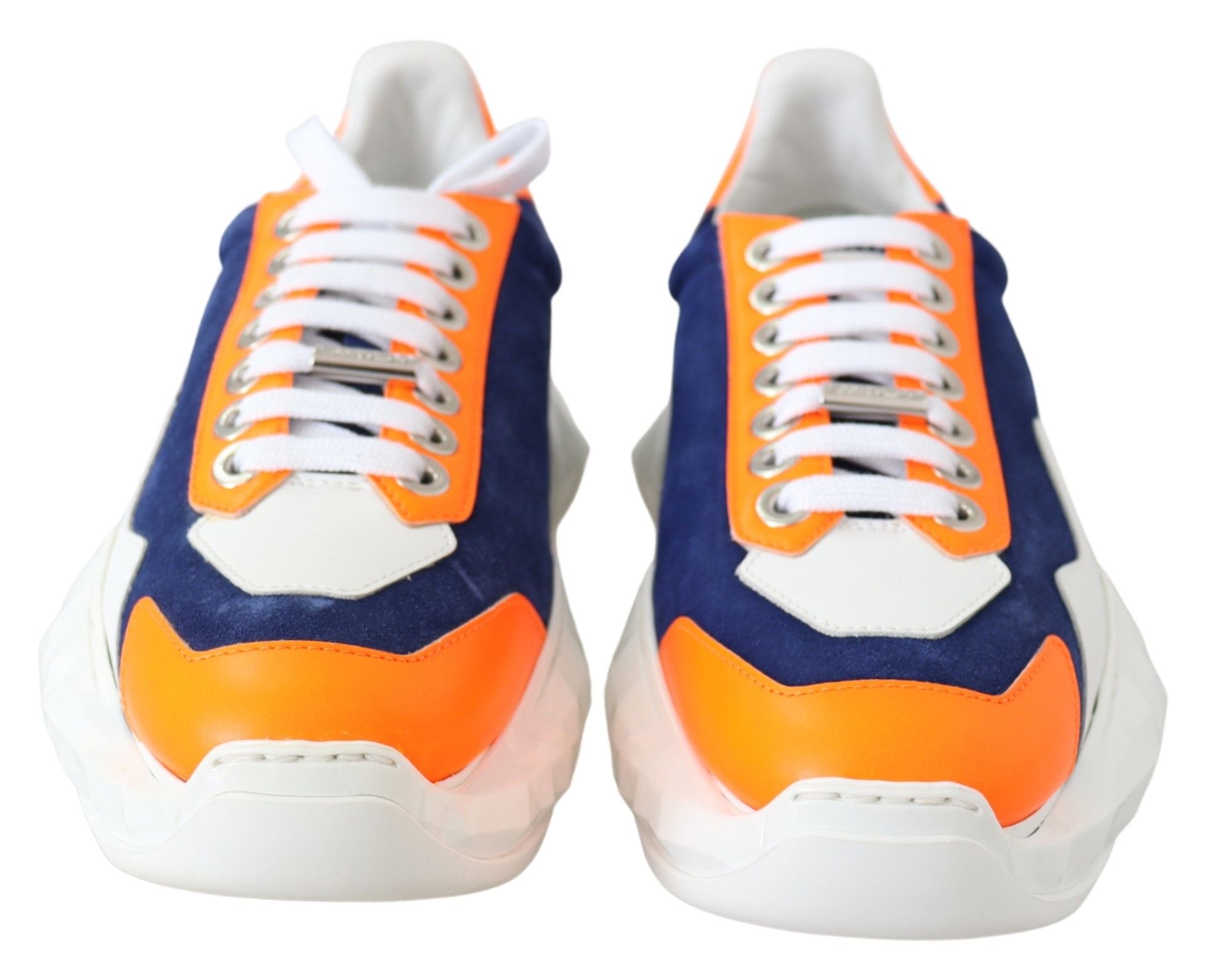 Jimmy Choo Electric Elegance Leather Mix Sneakers LUNESCAPE