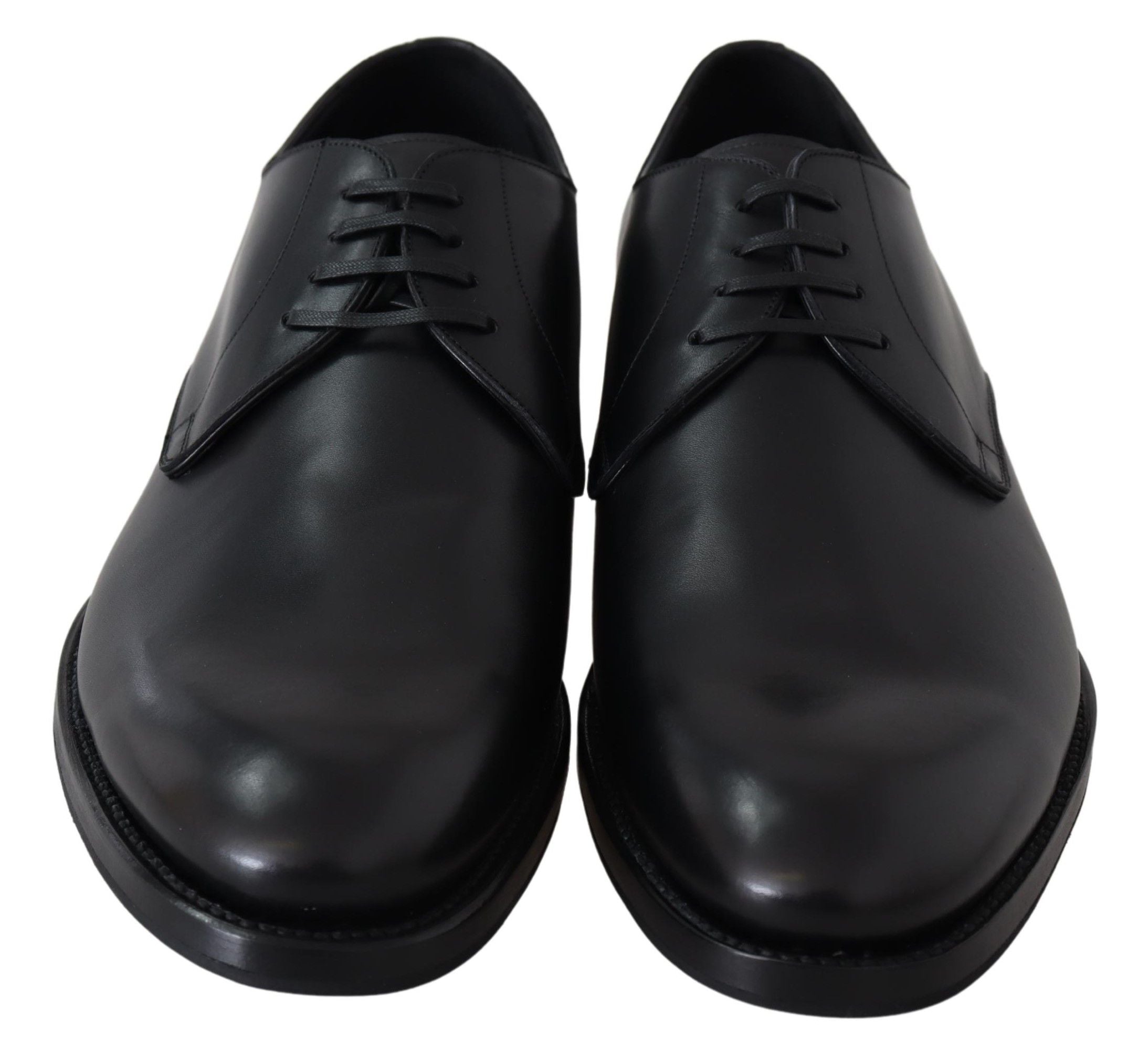 Dolce & Gabbana Black Leather SARTORIA Hand Made Shoes LUNESCAPE