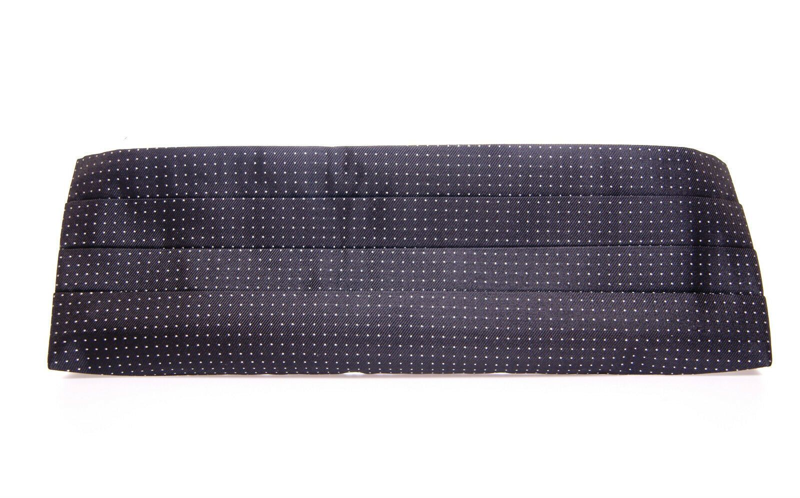 Dolce & Gabbana Black Waist Smoking Tuxedo Cummerbund Belt