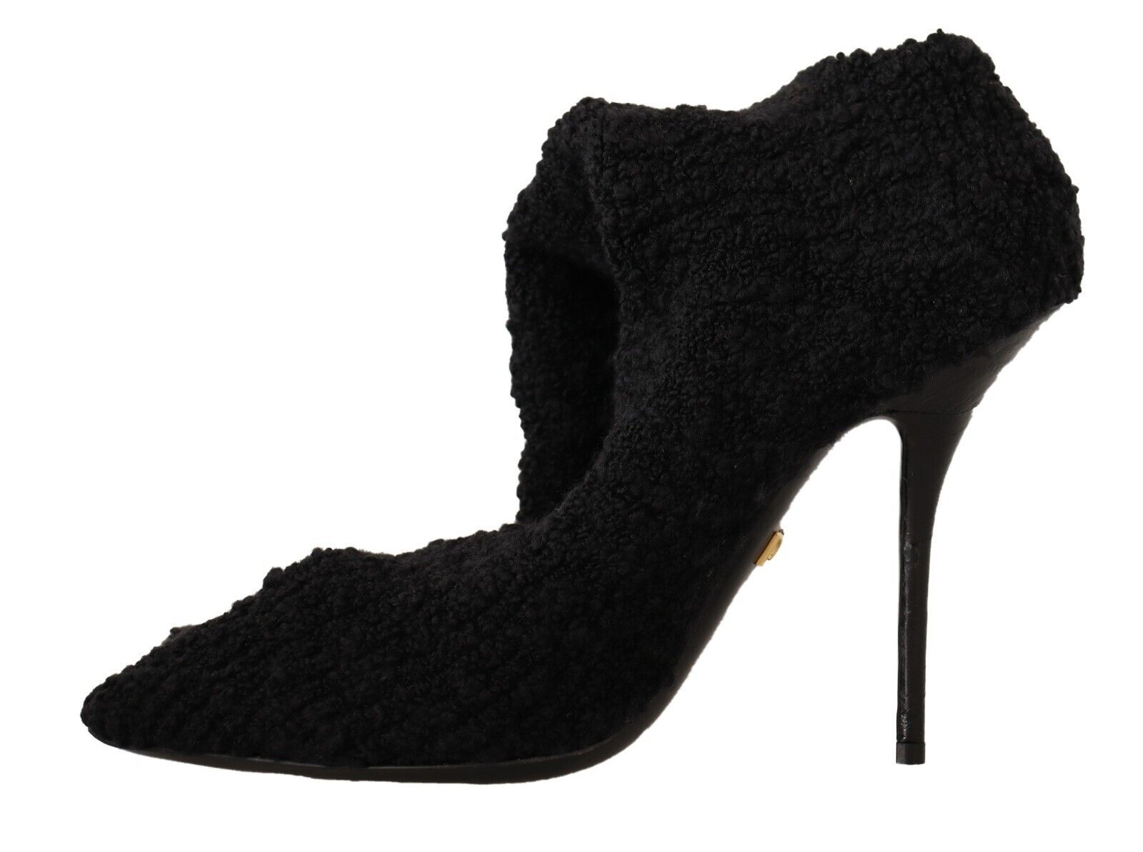 Dolce & Gabbana Black Stretch Socks Knee High Booties Shoes LUNESCAPE