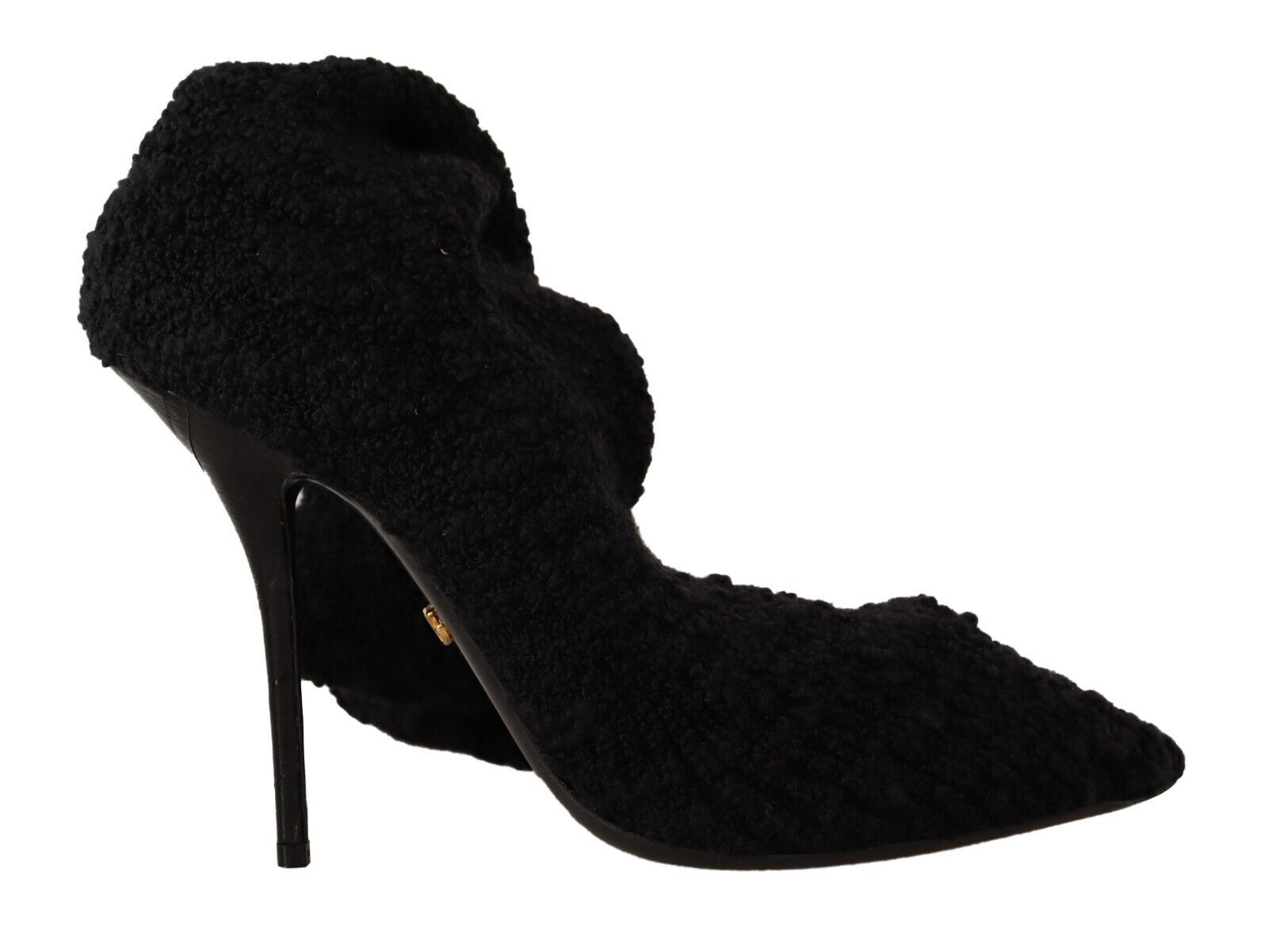 Dolce & Gabbana Black Stretch Socks Knee High Booties Shoes LUNESCAPE