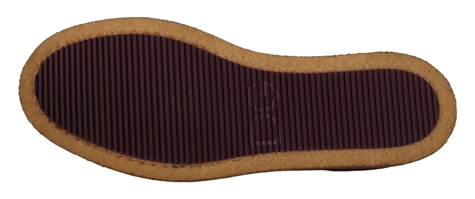 Dolce & Gabbana Brown Suede Leather Slip On Moccasin