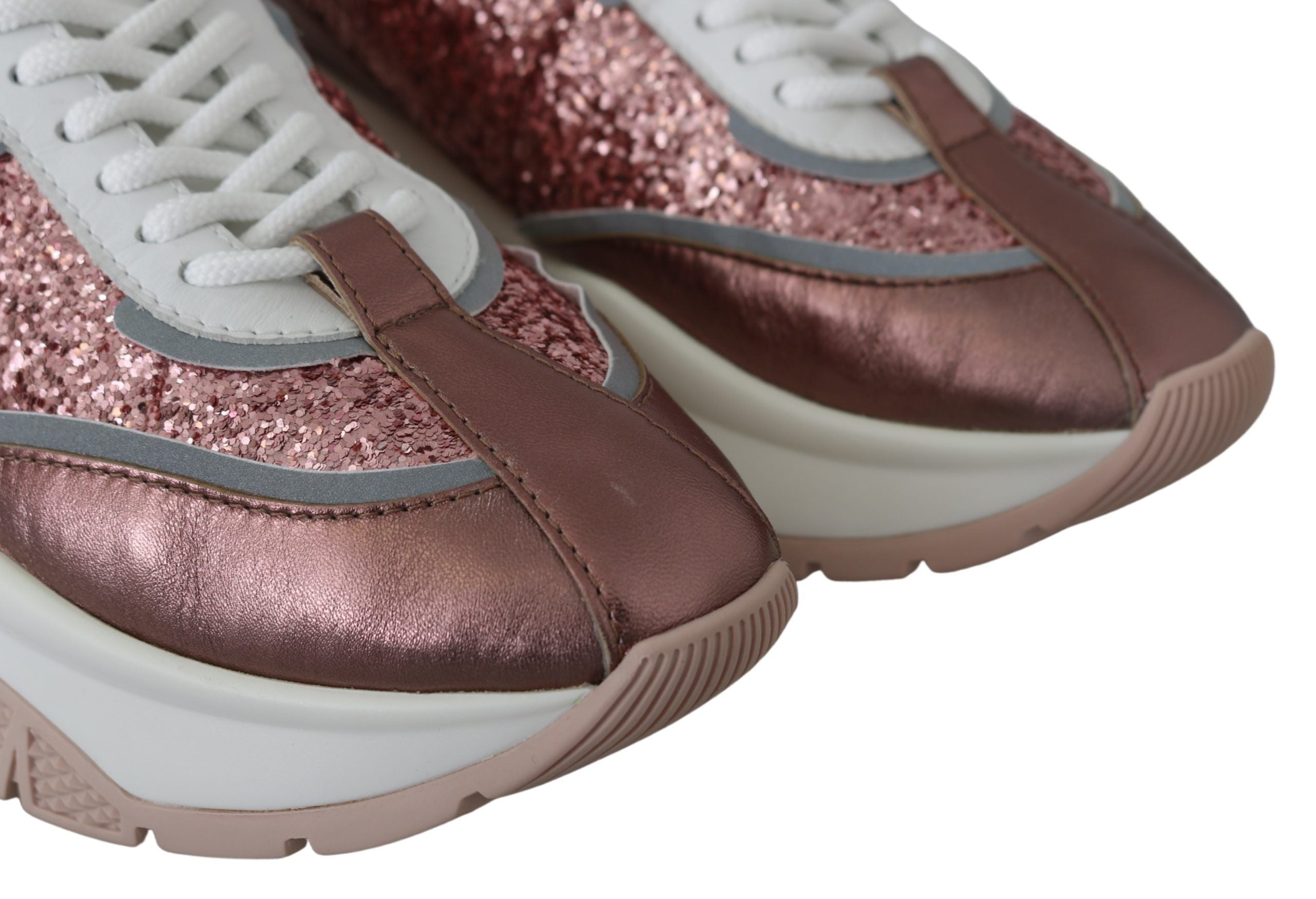 Jimmy Choo Candyfloss Glitter Sneaker Euphoria LUNESCAPE