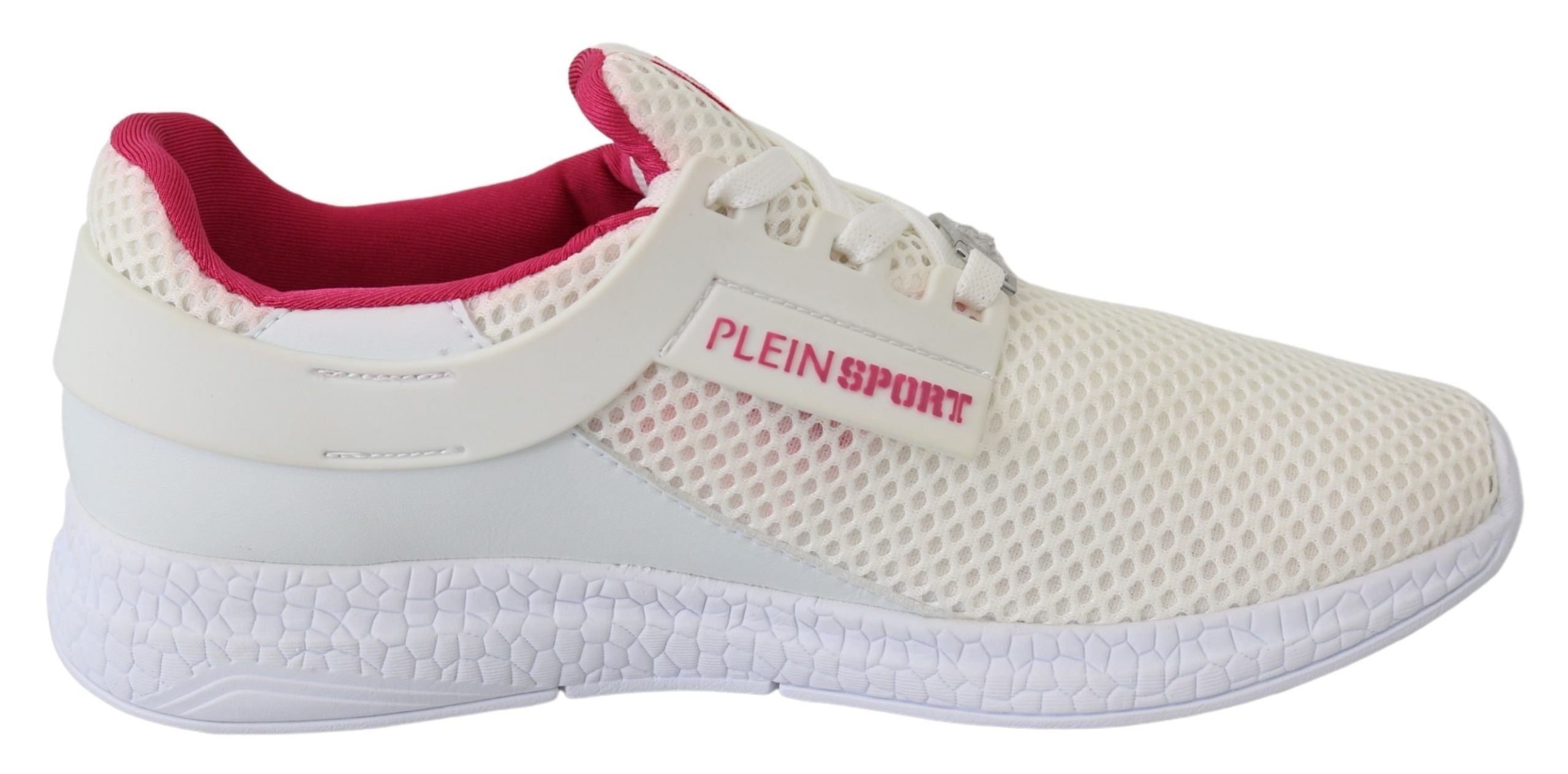 Plein Sport Exclusive White Runner Becky Sneakers LUNESCAPE