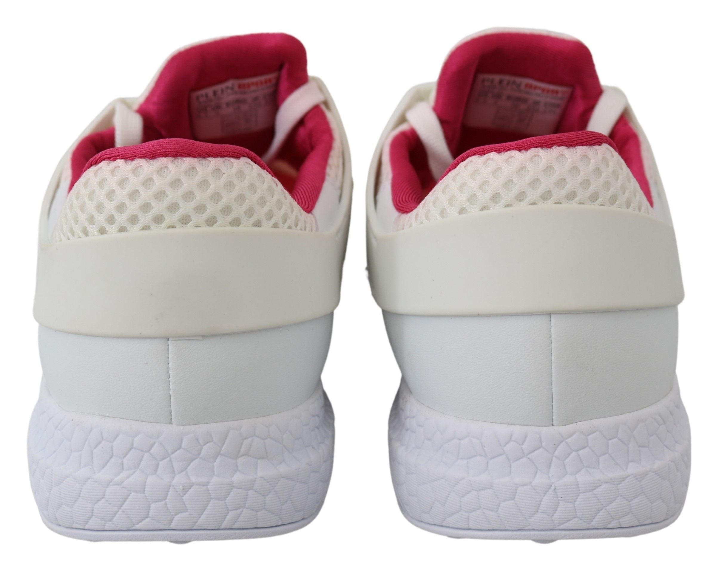 Plein Sport Exclusive White Runner Becky Sneakers LUNESCAPE
