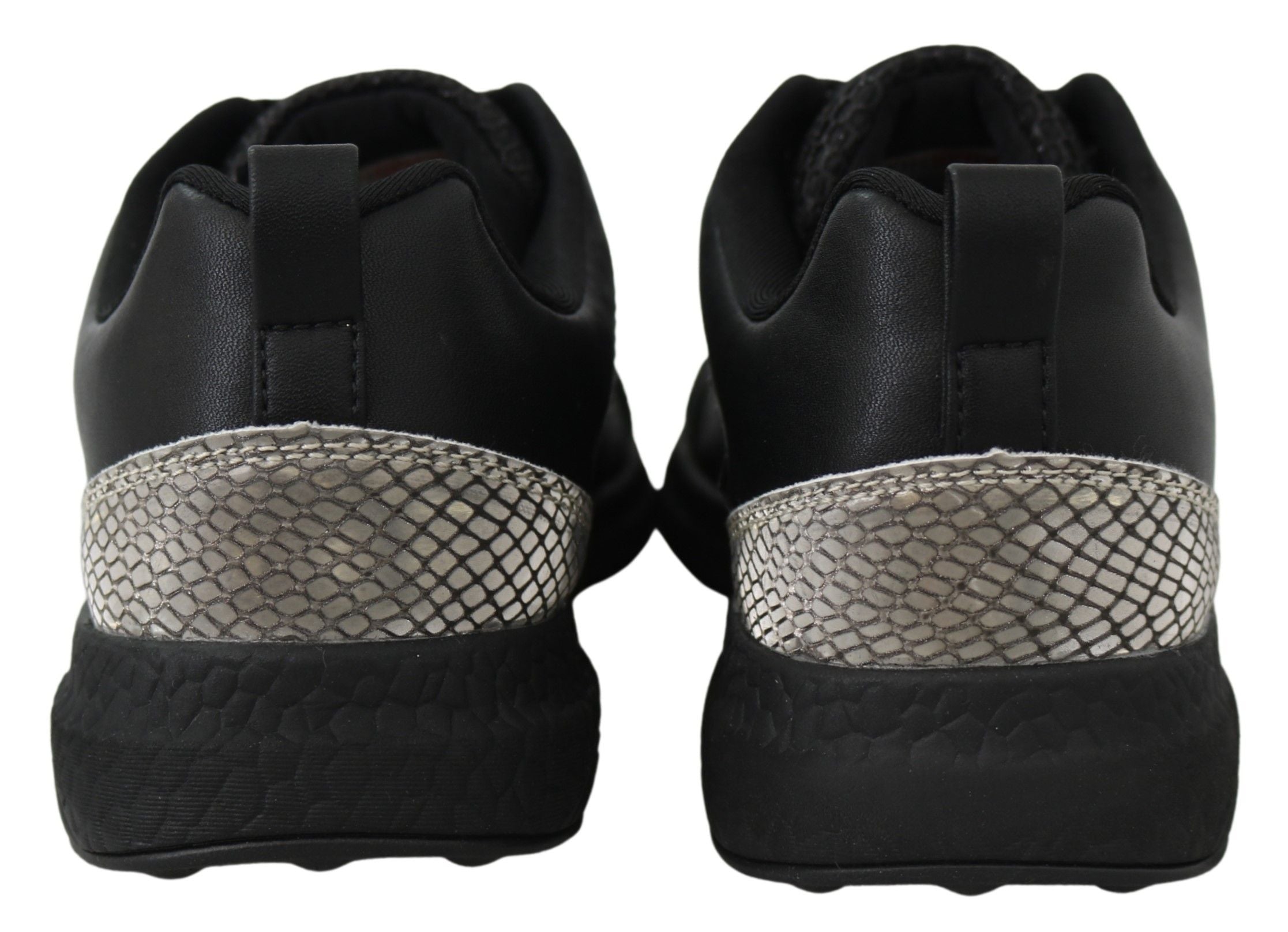 Plein Sport Exquisite Black Runner Gisella Sports Sneakers LUNESCAPE
