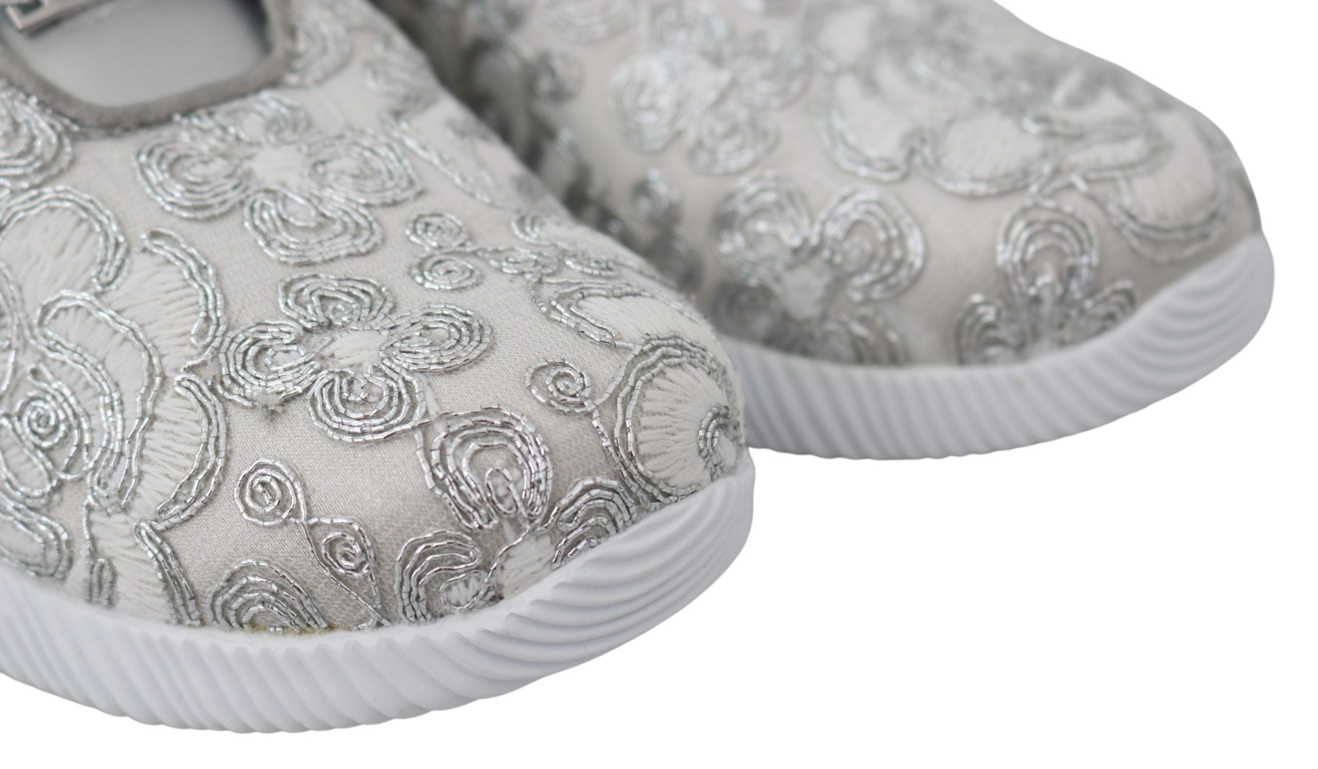 Plein Sport Silver Gleam Runner Joice Sneakers LUNESCAPE