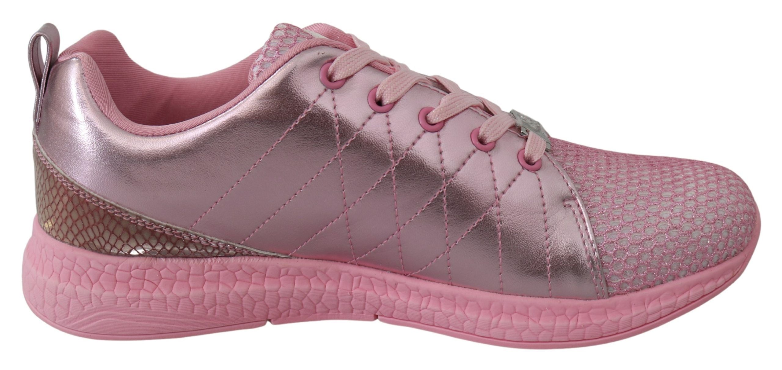 Plein Sport Chic Pink Blush Runner Gisella Sneakers LUNESCAPE
