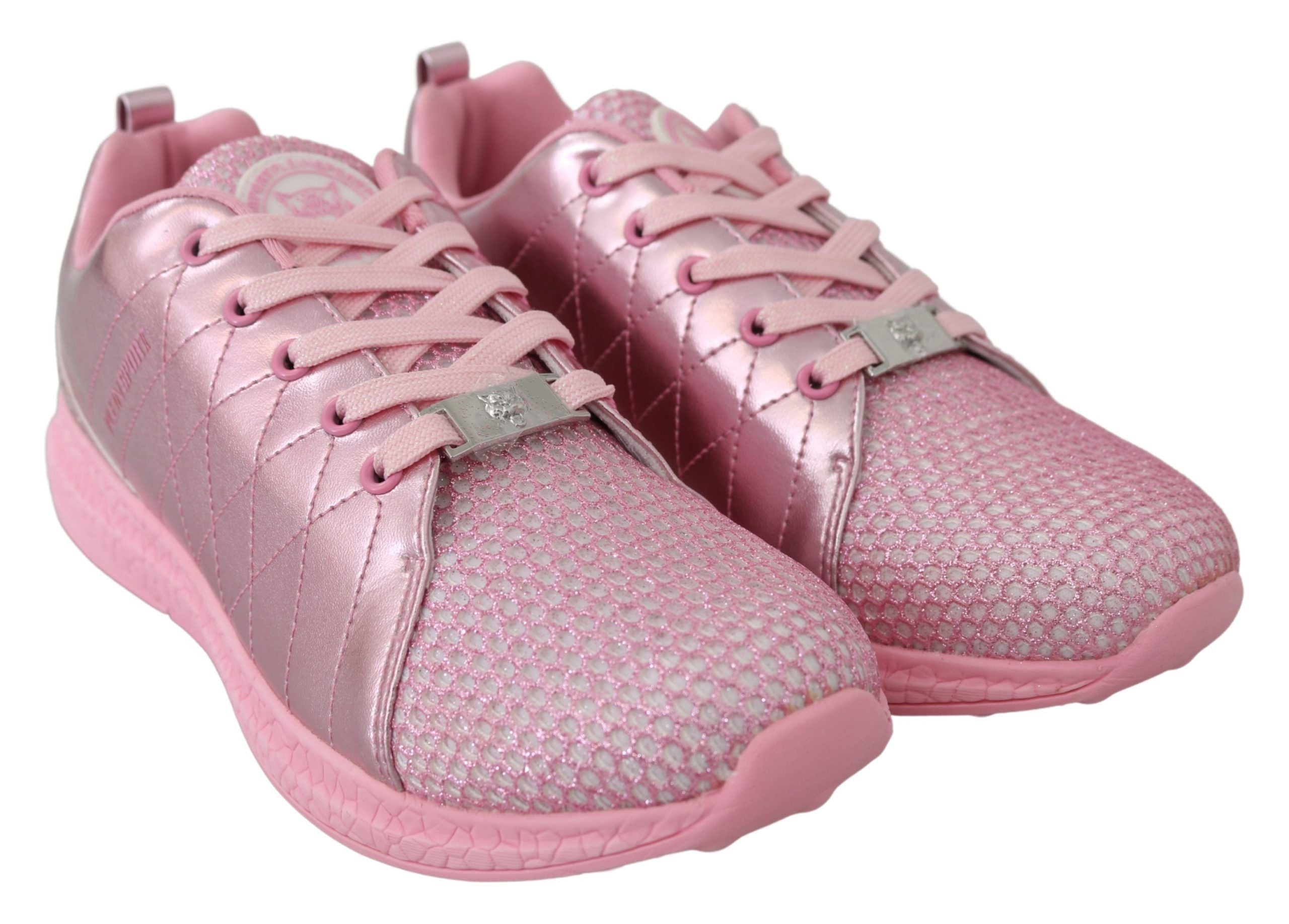 Plein Sport Chic Pink Blush Runner Gisella Sneakers LUNESCAPE