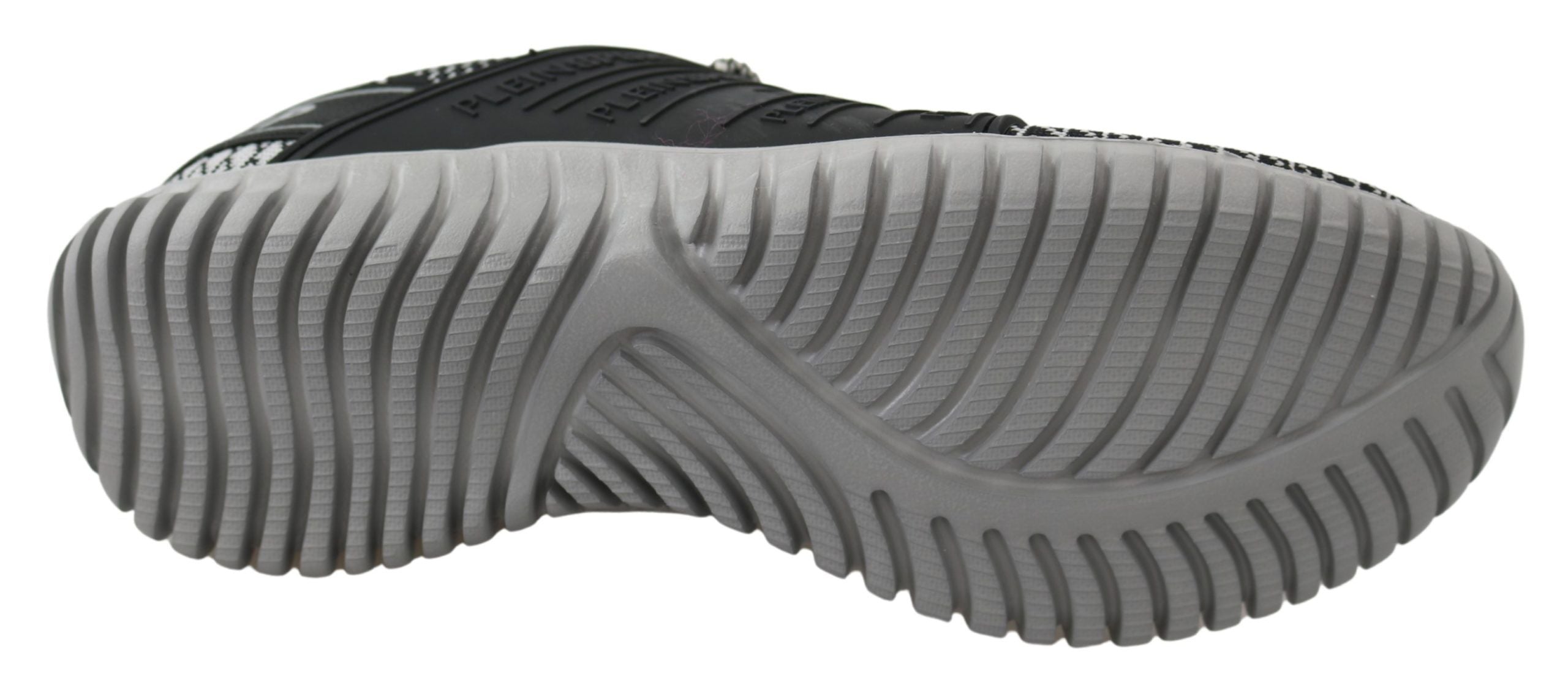 Plein Sport Exclusive Runner Mason Sneakers - Jet Black LUNESCAPE