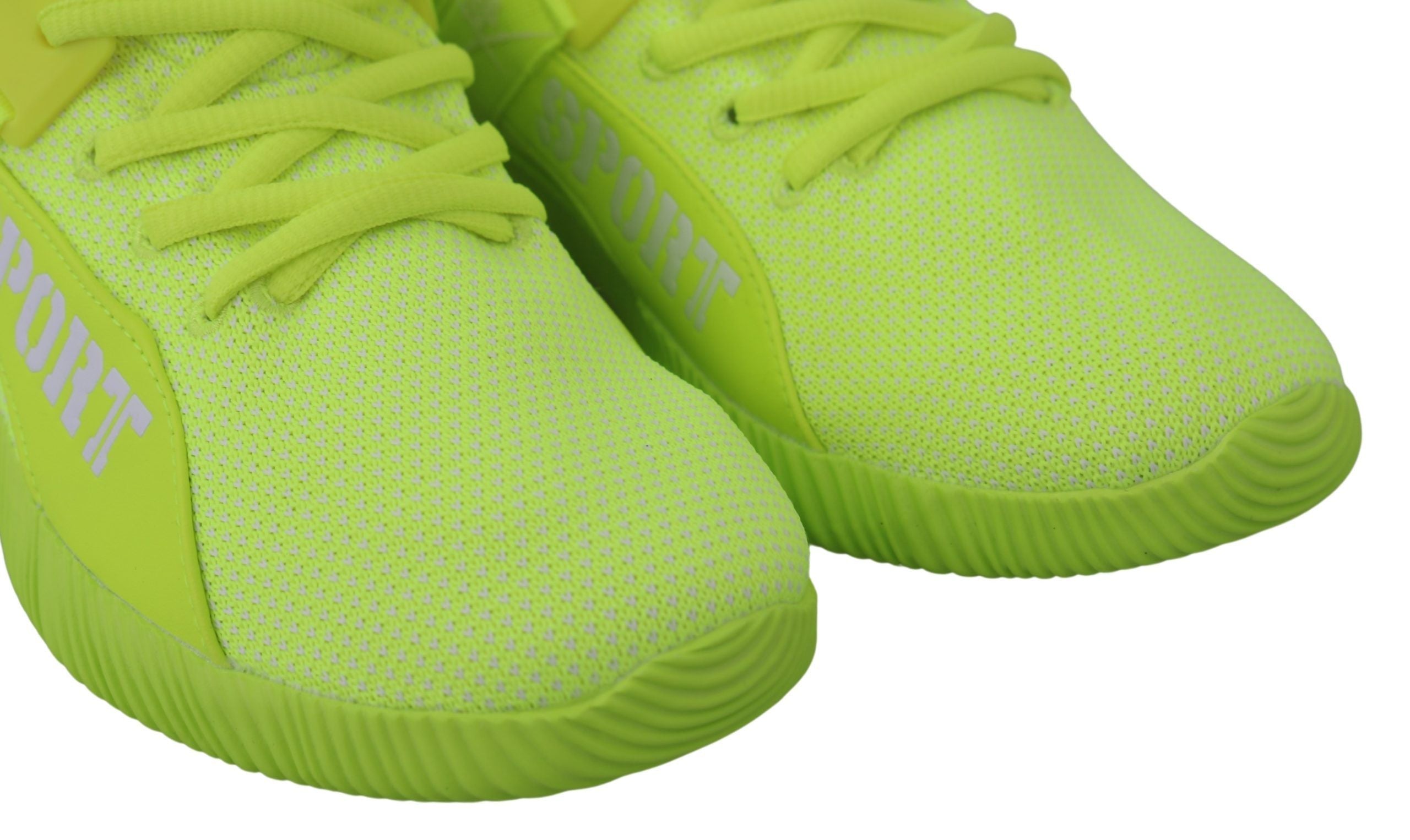Plein Sport Electrify Your Step with Yellow Carter Sport Sneakers LUNESCAPE