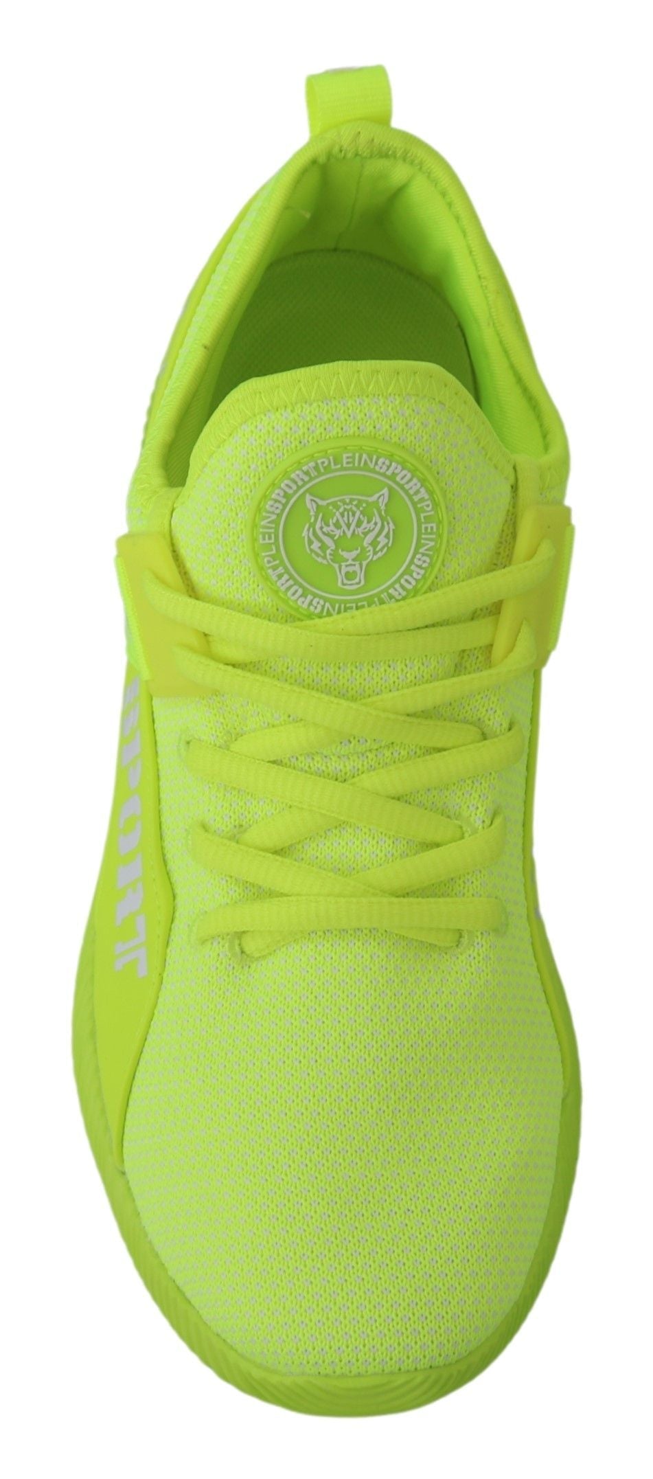 Plein Sport Electrify Your Step with Yellow Carter Sport Sneakers LUNESCAPE