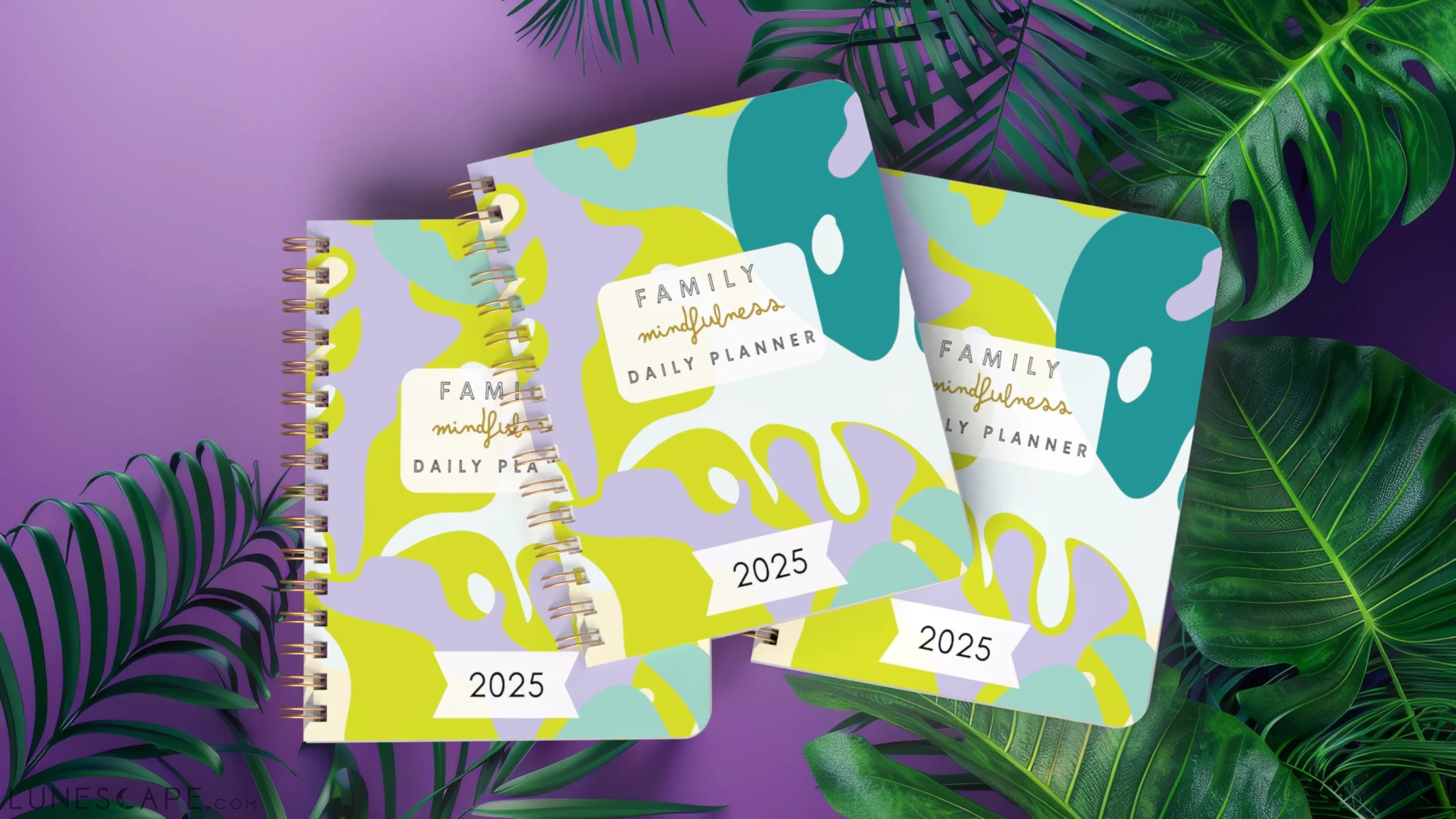 2025 Family Mindfulness Daily Planner LUNESCAPE