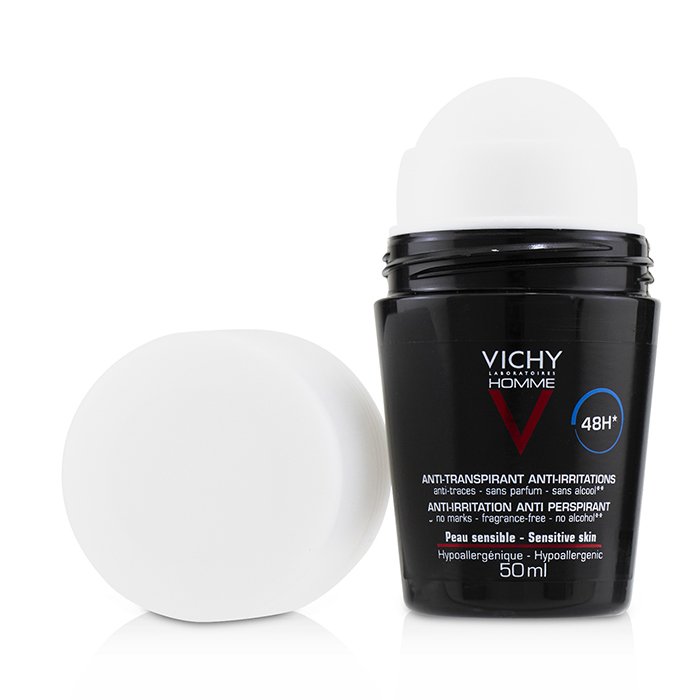 VICHY - Homme 48H Anti-Irritations & Anti Perspirant Roll-On - Sensitive Skin) LUNESCAPE