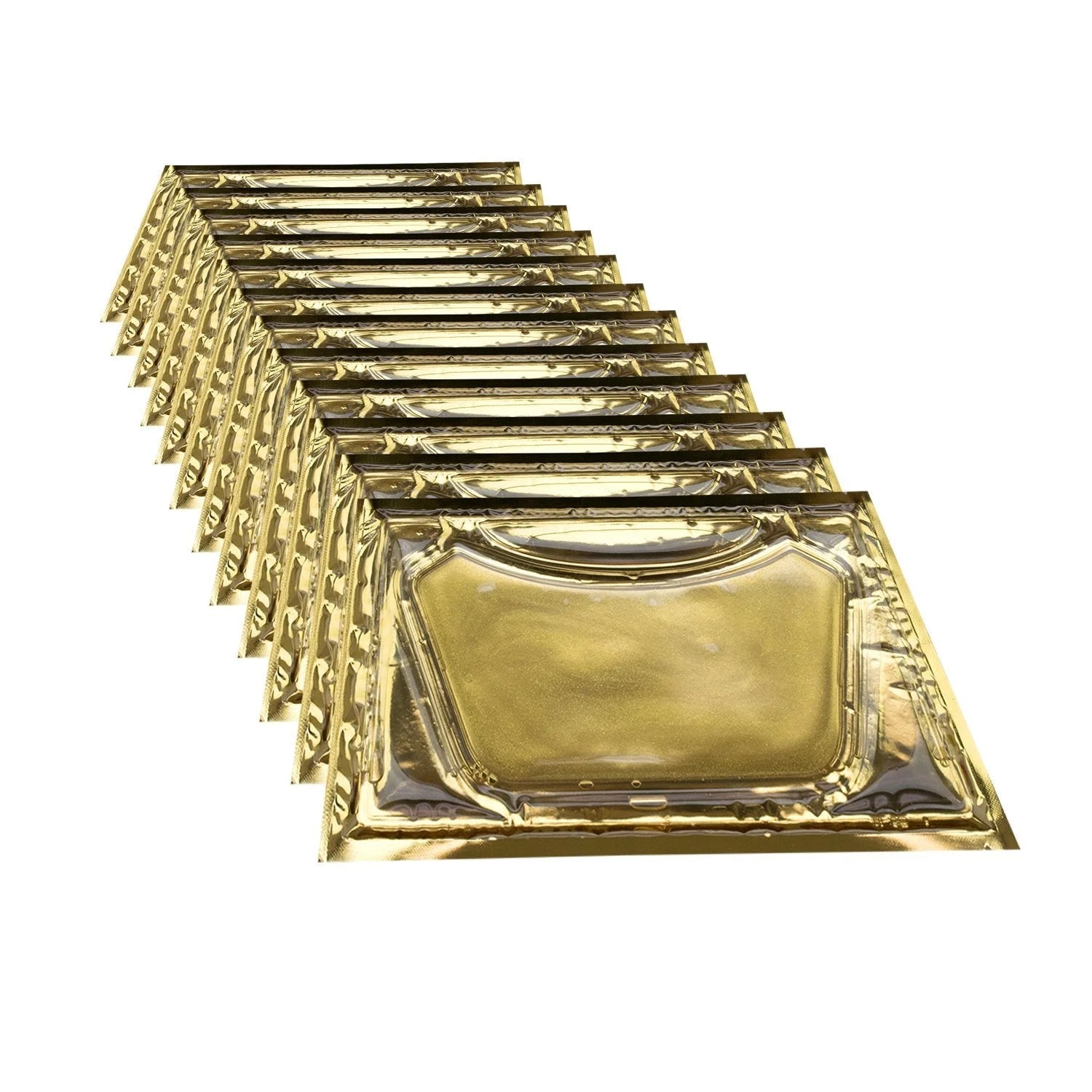 24K Gold Neck Mask-12 Count LUNESCAPE