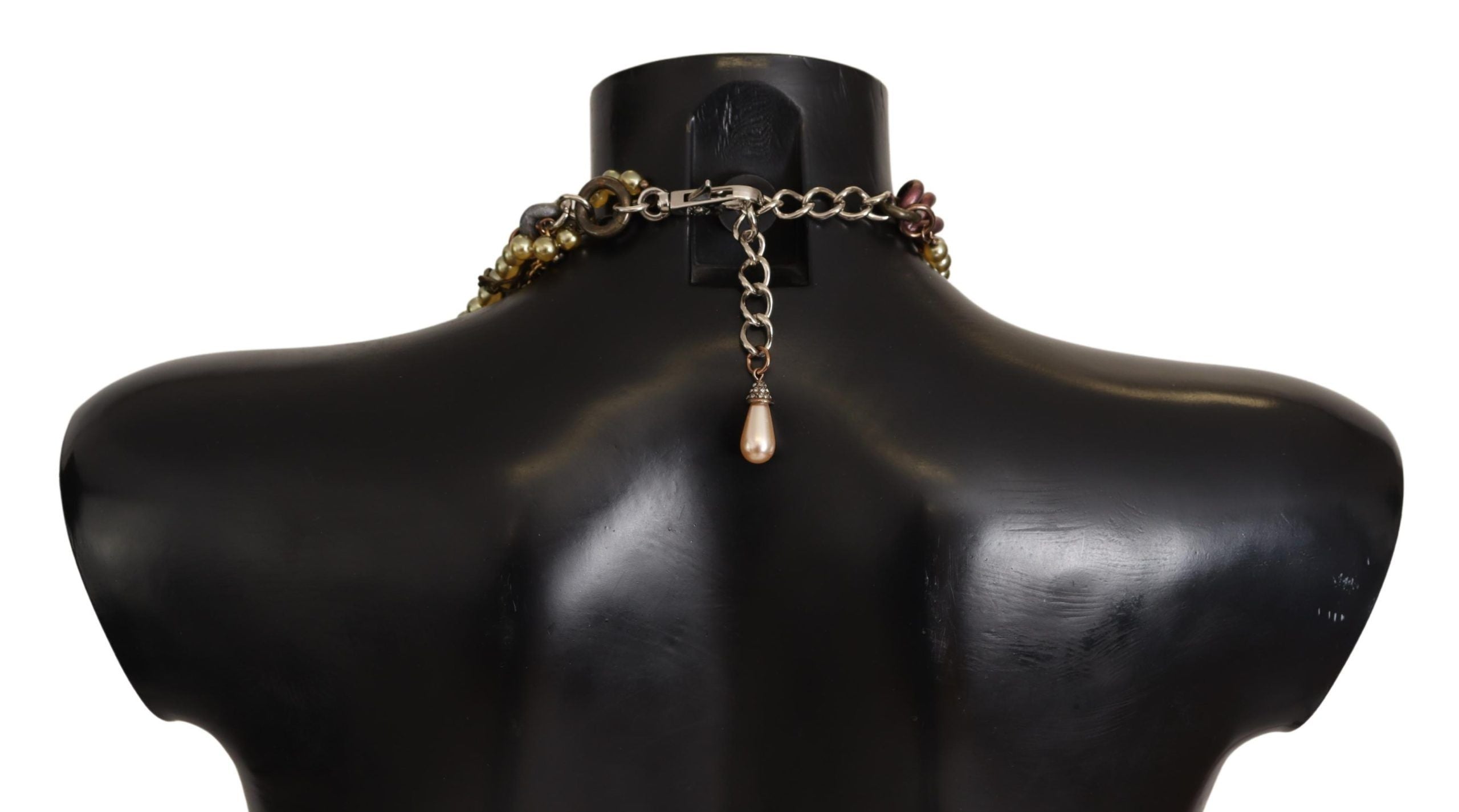 Dolce & Gabbana Sicilian Elegance Gold-Tone Statement Necklace LUNESCAPE
