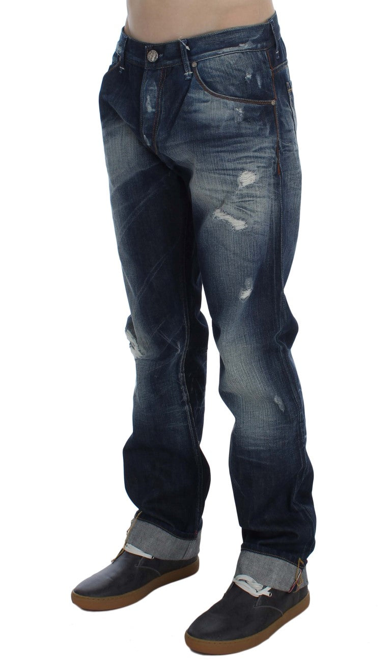 Acht Authentic Regular Fit Blue Wash Jeans LUNESCAPE