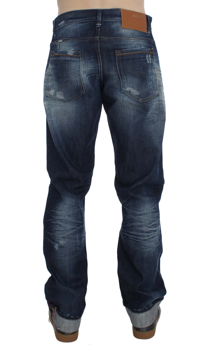 Acht Authentic Regular Fit Blue Wash Jeans LUNESCAPE