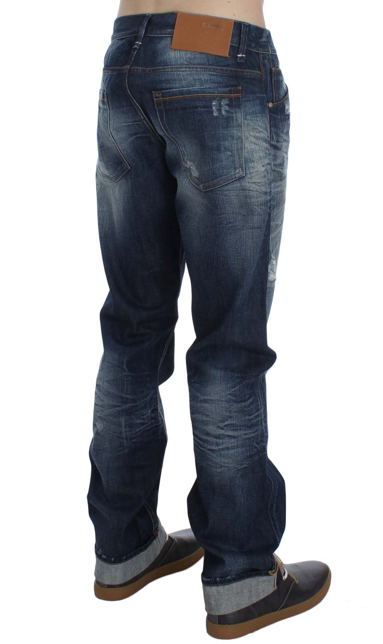 Acht Authentic Regular Fit Blue Wash Jeans LUNESCAPE