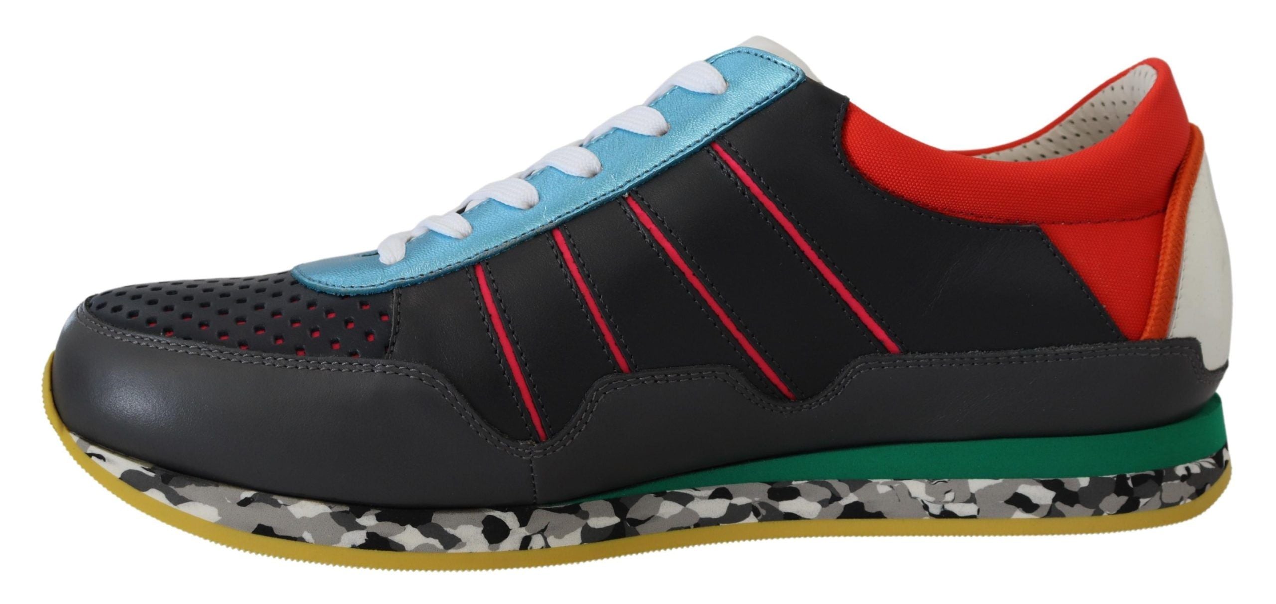 Dolce & Gabbana Multicolor Sport Low Top Shoes Sneakers LUNESCAPE