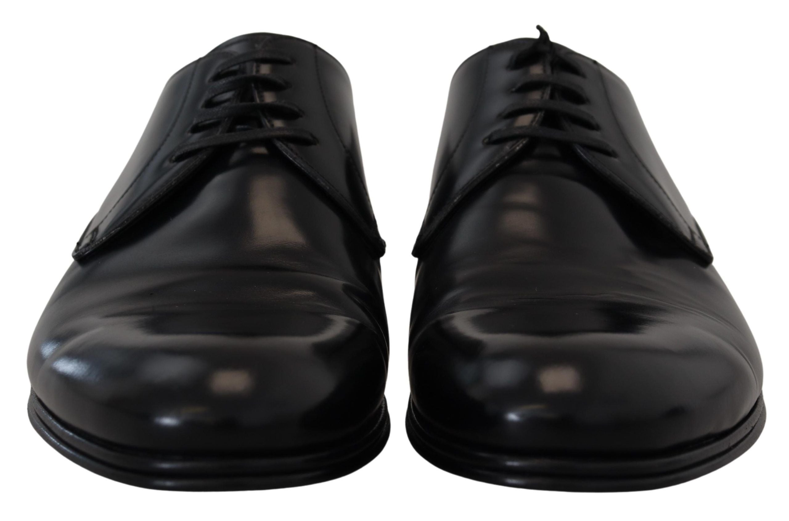 Dolce & Gabbana Black Leather Formal Dress Shoes LUNESCAPE