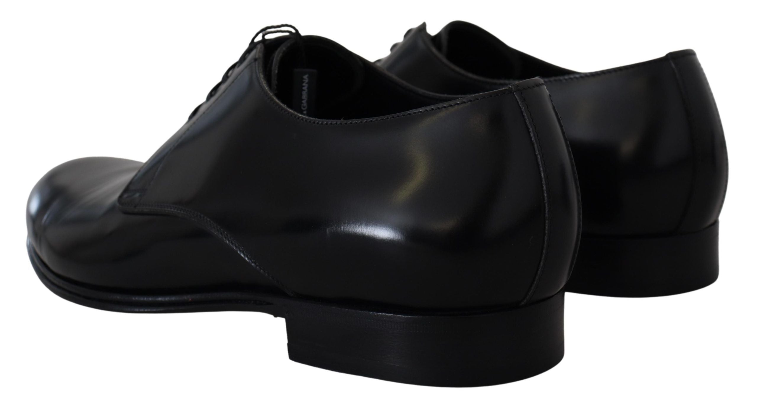 Dolce & Gabbana Black Leather Formal Dress Shoes LUNESCAPE