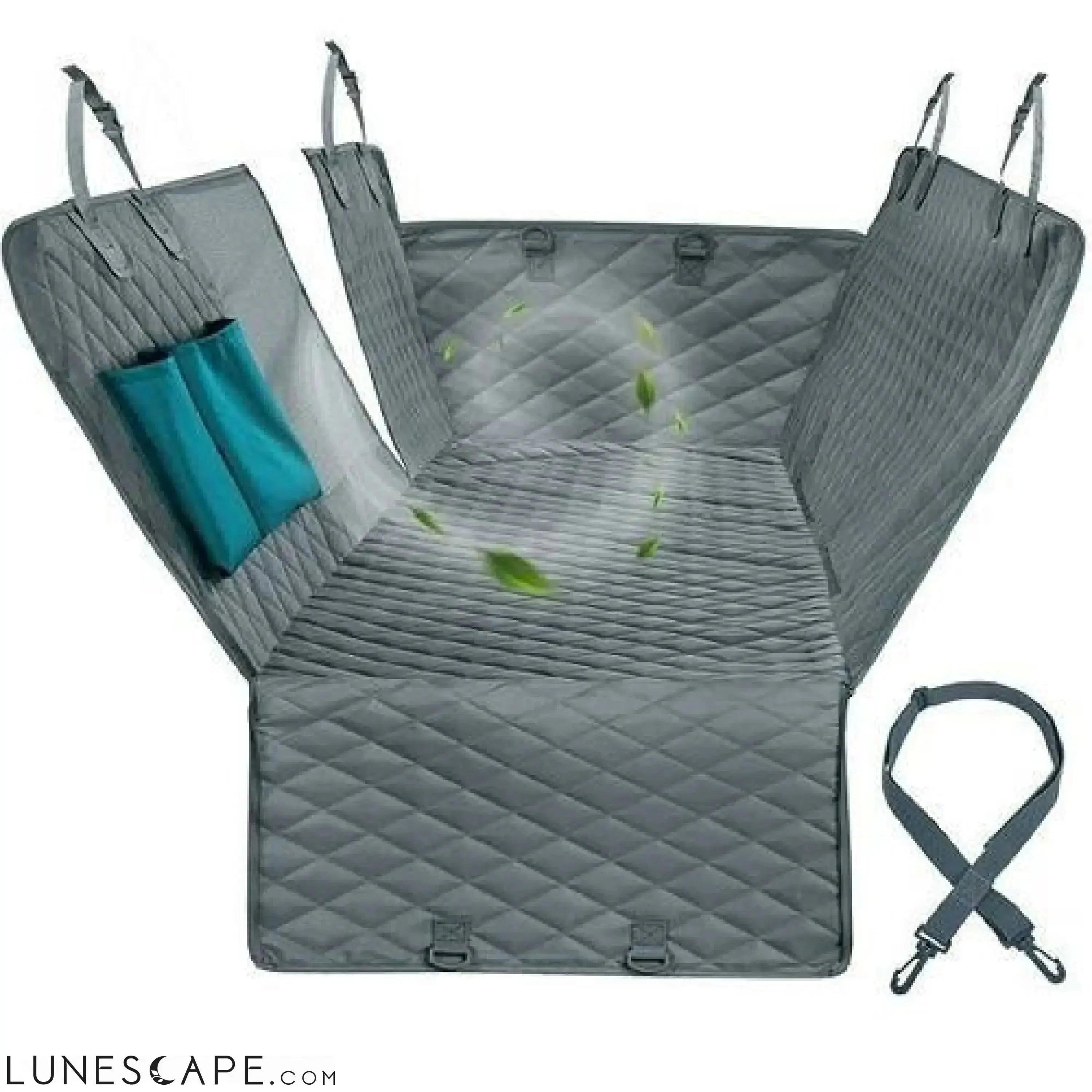 3-in-1 Waterproof Pet Carseat Cover, Hammock & Carry Case LUNESCAPE