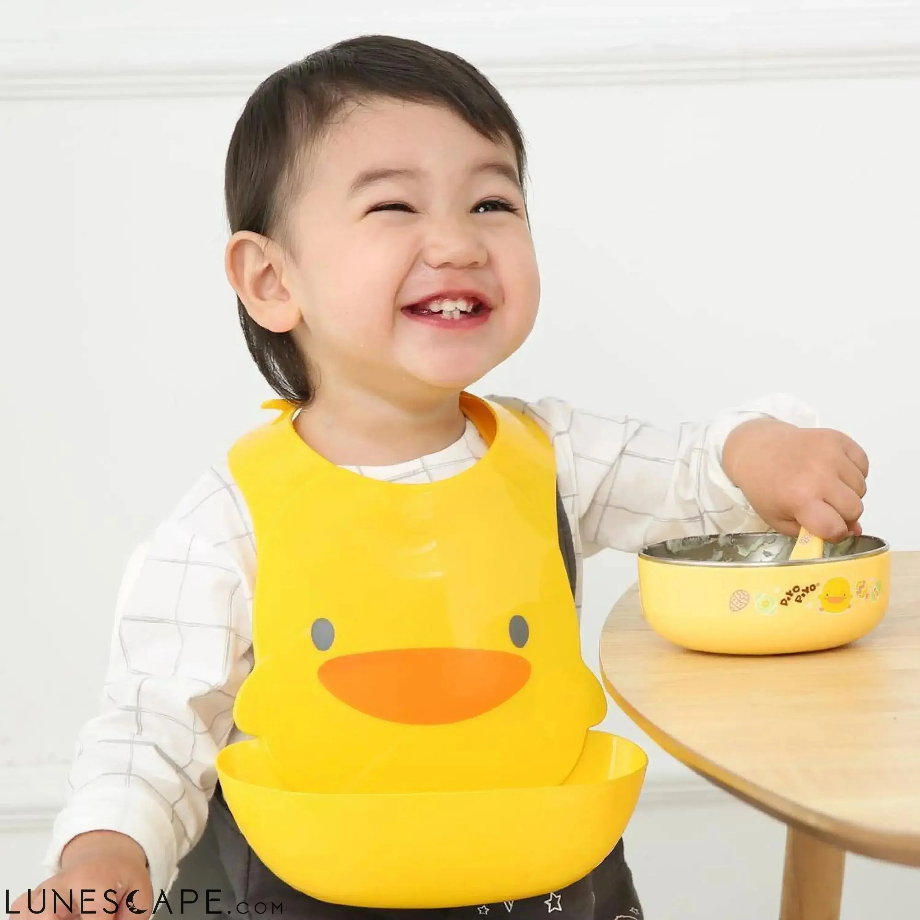 3-Piece Child's Bowl with Lid LUNESCAPE