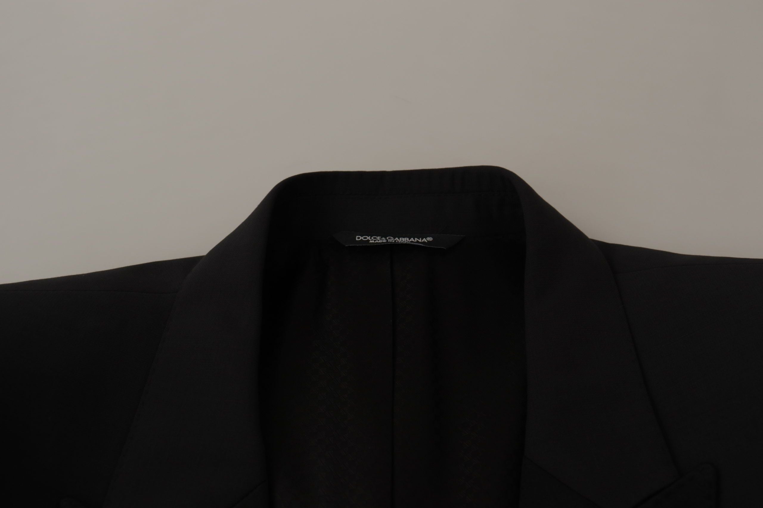 Dolce & Gabbana Dark Blue Single Breasted MARTINI Blazer
